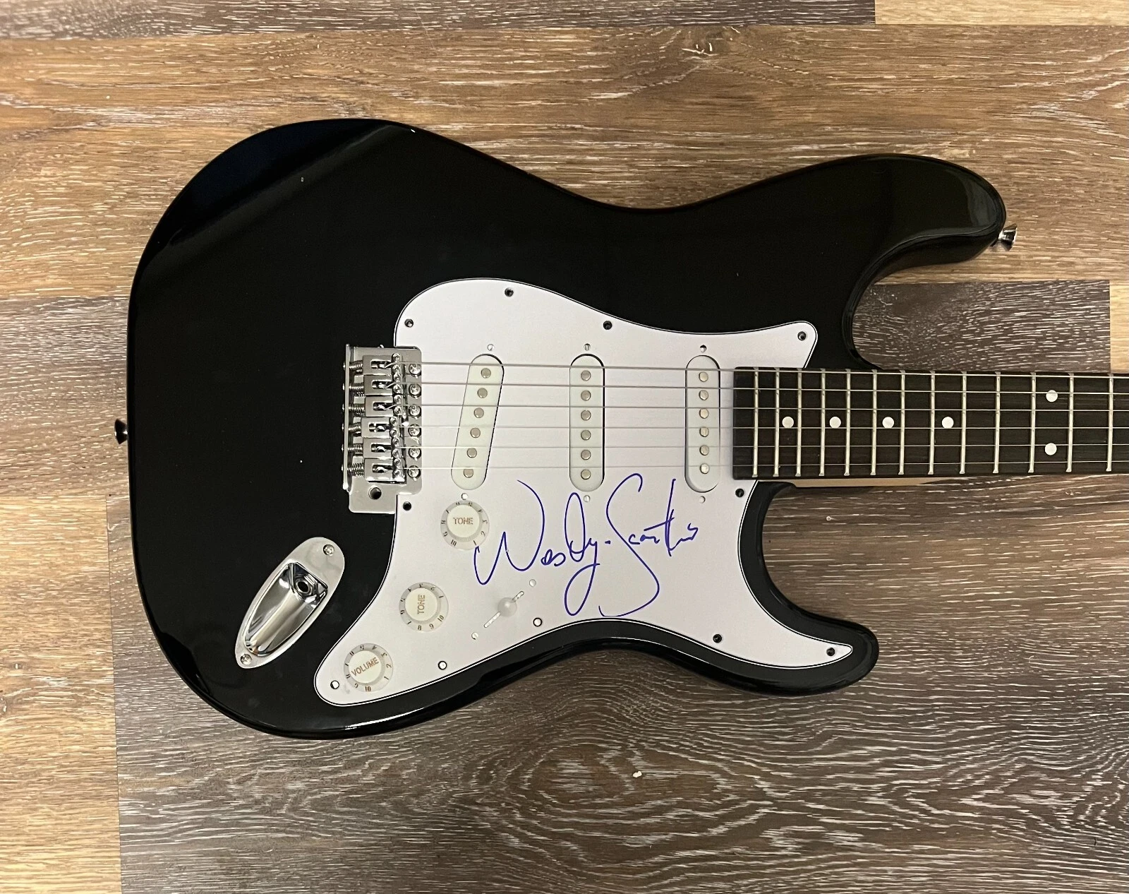 * WES SCANTLIN * signed electric guitar * PUDDLE OF MUD * 3