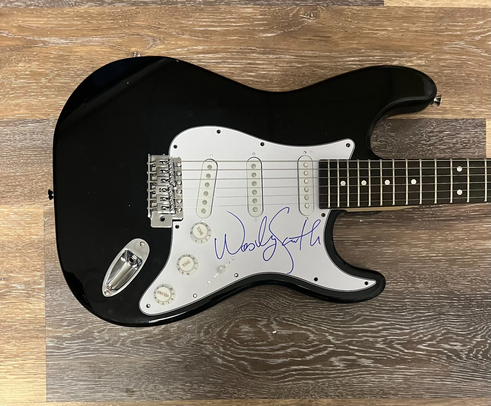 * WES SCANTLIN * signed electric guitar * PUDDLE OF MUD * 4