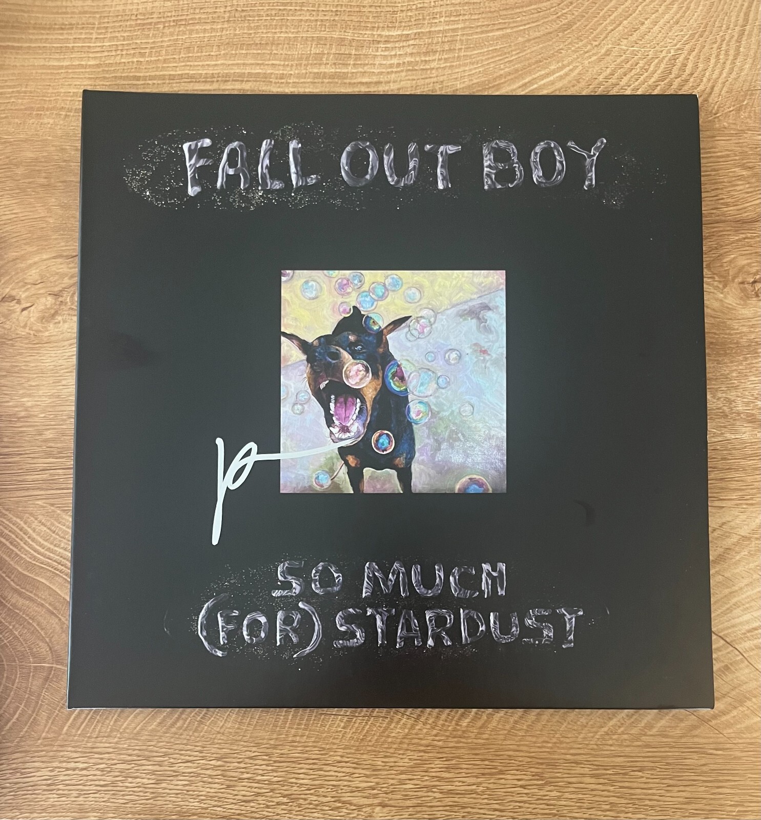 * PATRICK STUMP * signed vinyl album * FALL OUT BOY * SO MUCH FOR STARDUST * 1