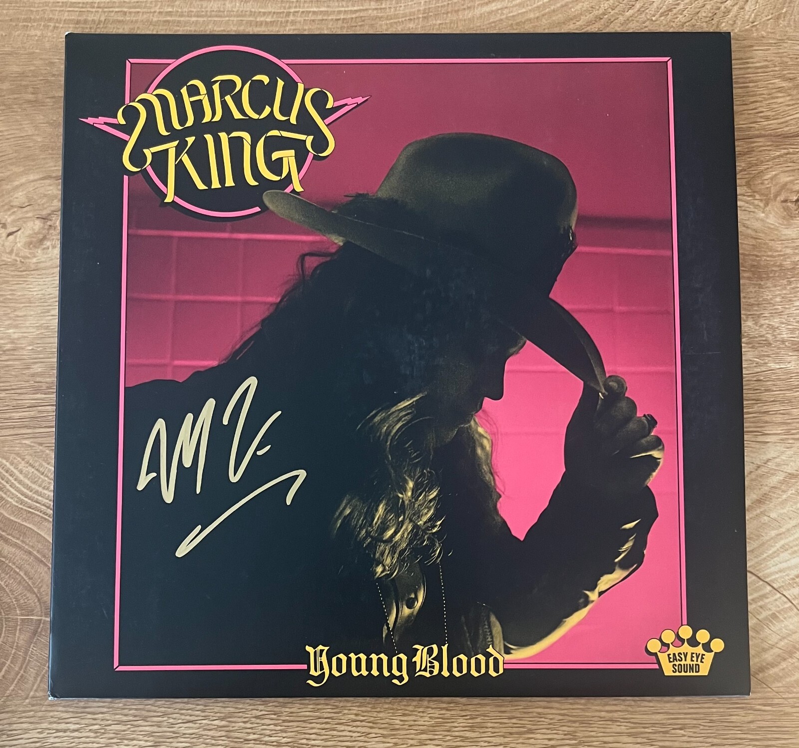* MARCUS KING  * signed vinyl album * YOUNG BLOOD * 1