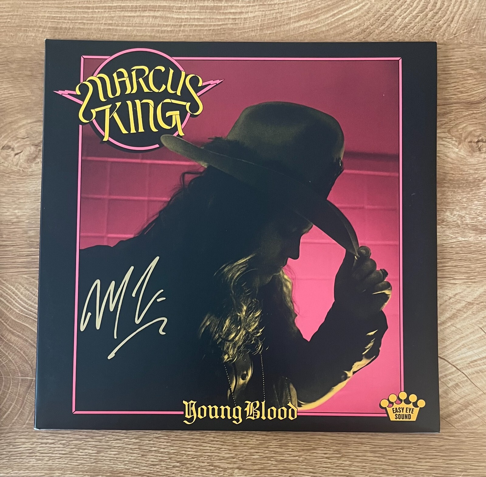* MARCUS KING  * signed vinyl album * YOUNG BLOOD * 2