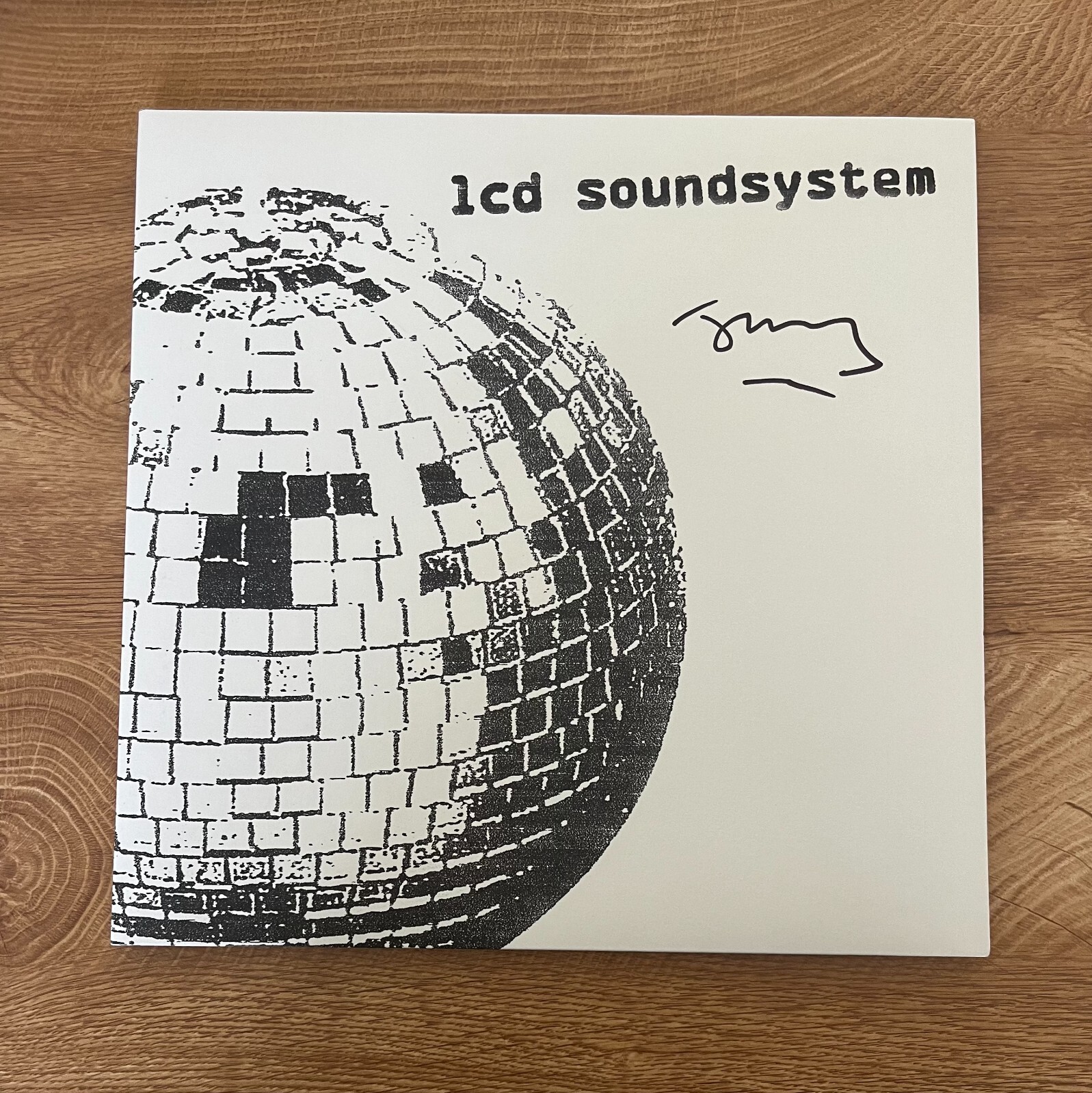 * JAMES MURPHY * signed vinyl album * LCD SOUNDSYSTEM * 1