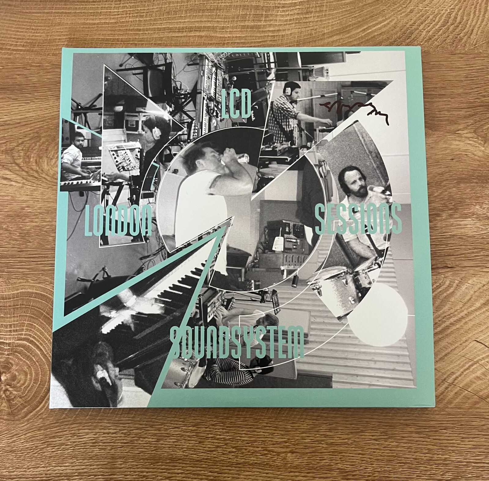 * JAMES MURPHY * signed vinyl album * LCD SOUNDSYSTEM * LONDON SESSIONS * 1