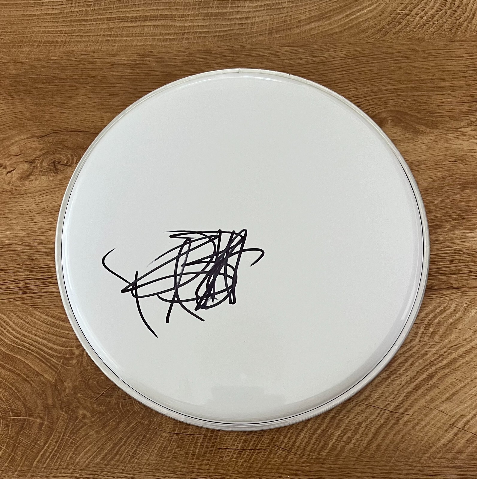 * PAUL BOSTAPH * SIGNED 10″ DRUMHEAD * SLAYER * 2 COLLECTIBLE MEMORABILIA