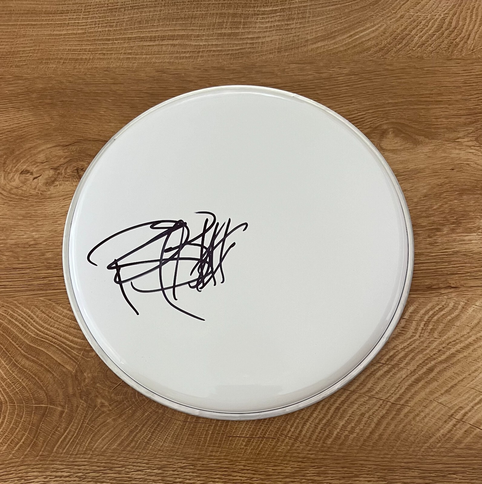 * PAUL BOSTAPH * SIGNED 10″ DRUMHEAD * SLAYER * 2 COLLECTIBLE MEMORABILIA