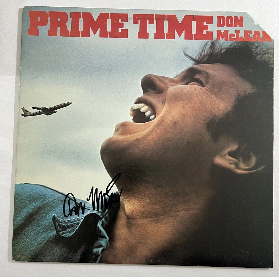 DON MCLEAN SIGNED PRIME TIME VINYL AUTHENTIC AUTOGRAPH AUTHENTIC COA