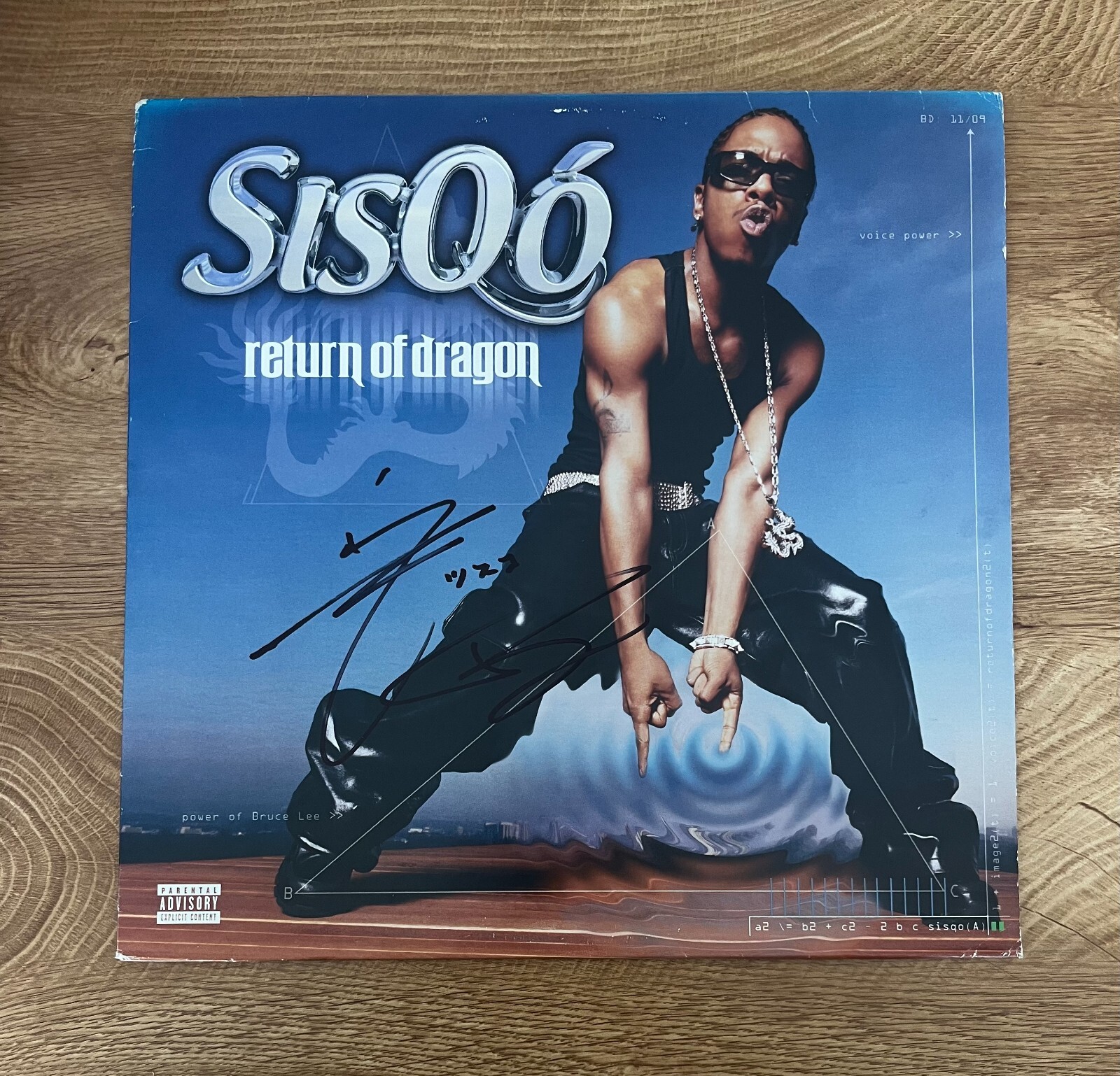 * SISQO * signed vinyl album * RETURN OF THE DRAGON * 2