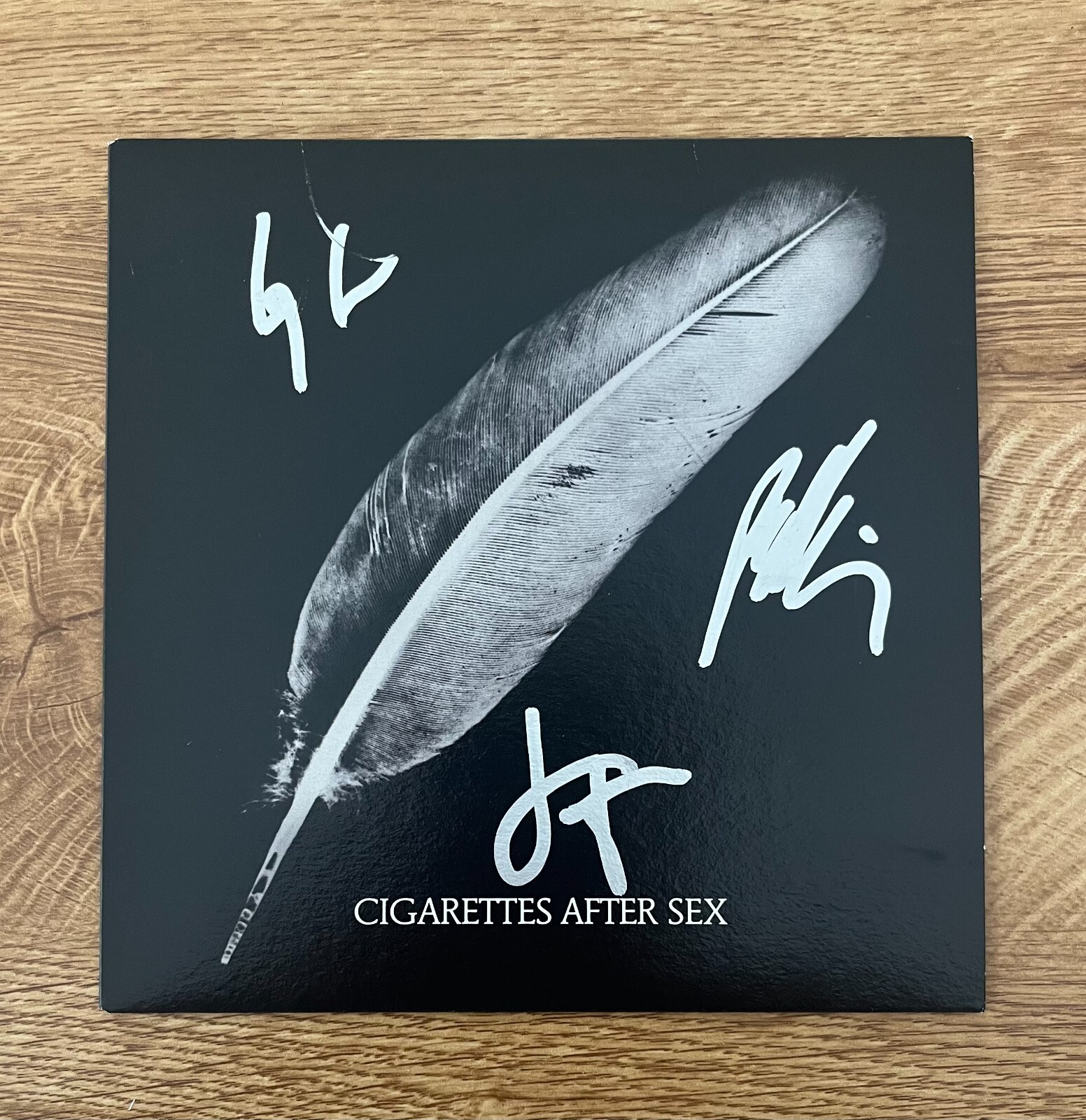 * CIGARETTES AFTER SEX * signed vinyl album * AFFECTION * GREG, RANDY & JACOB *