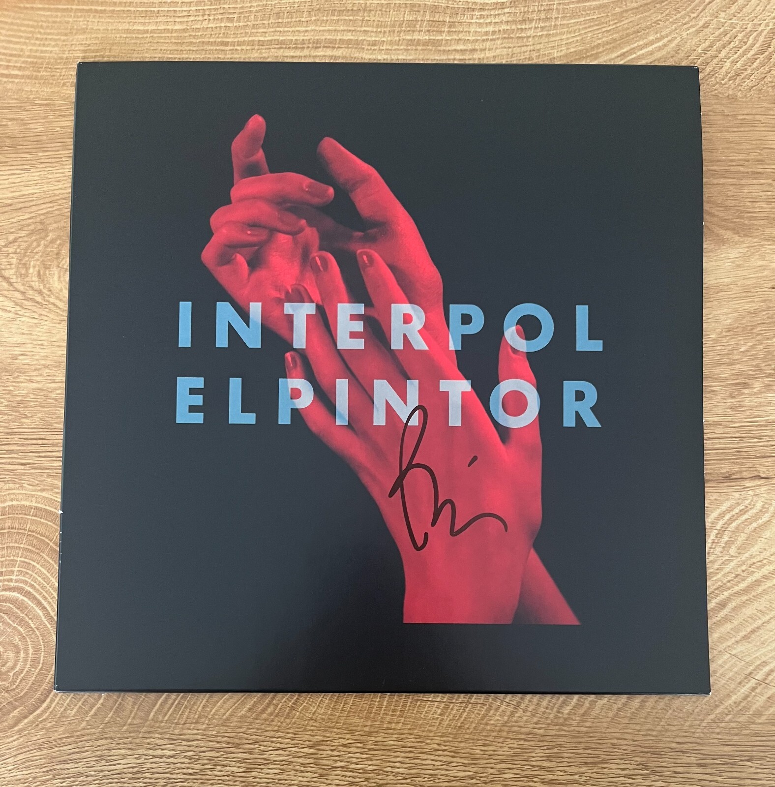 * PAUL BANKS * signed album * INTERPOL * EL PINTOR * 1