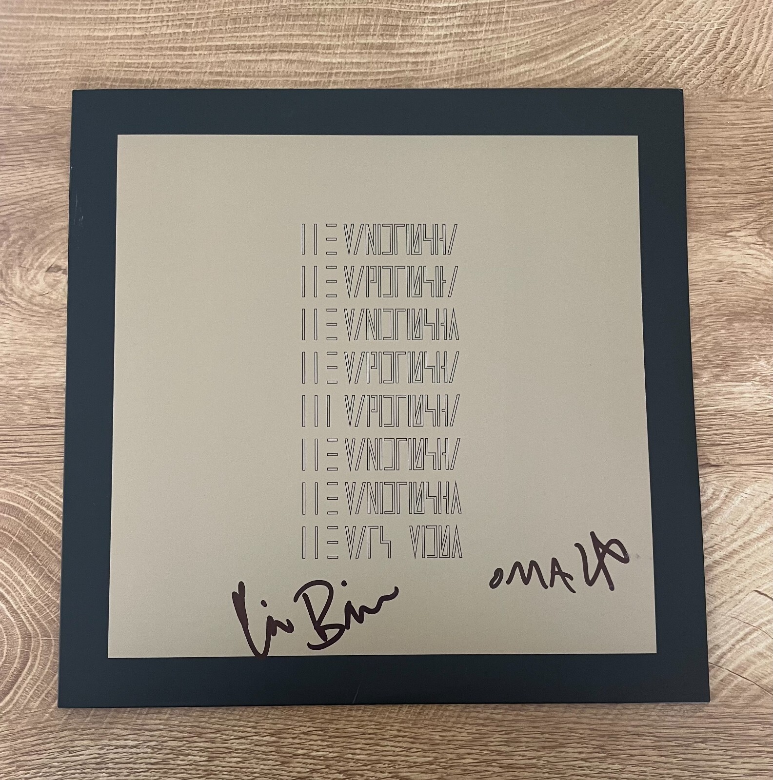 * THE MARS VOLTA * signed vinyl album * OMAR RODRIGUEZ & CEDRIC BIXLER * 1