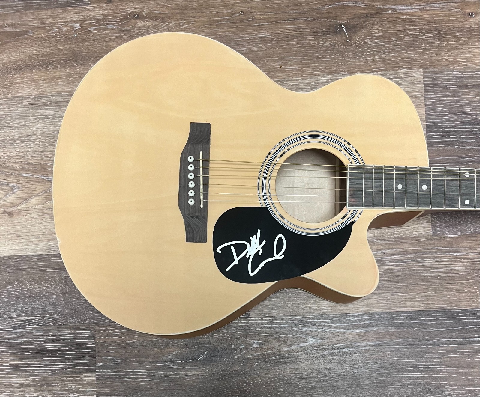 * DILLON CARMICHAEL * signed acoustic guitar * SON OF A * 2
