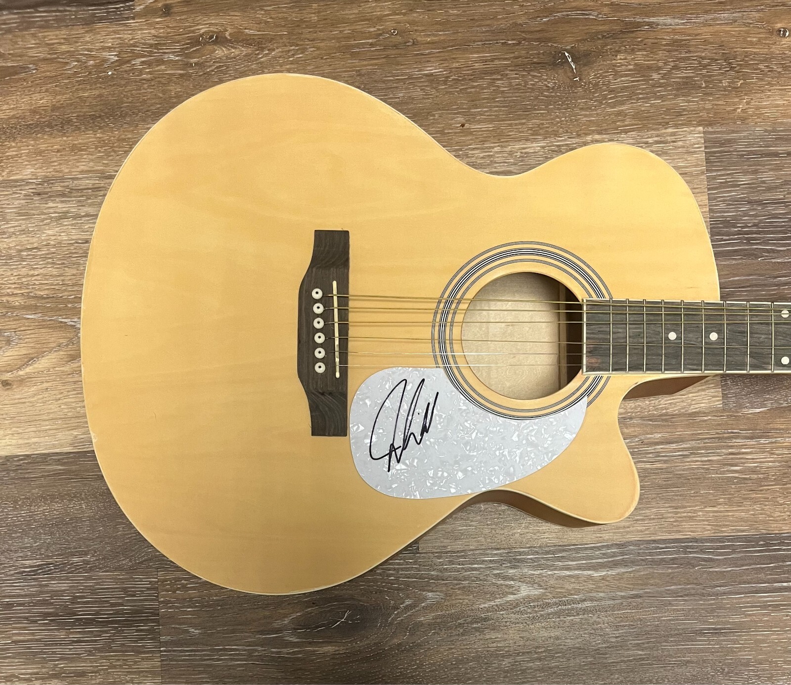 * JOE NICHOLS * signed acoustic guitar * TEQUILA MAKES HER CLOTHES FALL OFF * 2