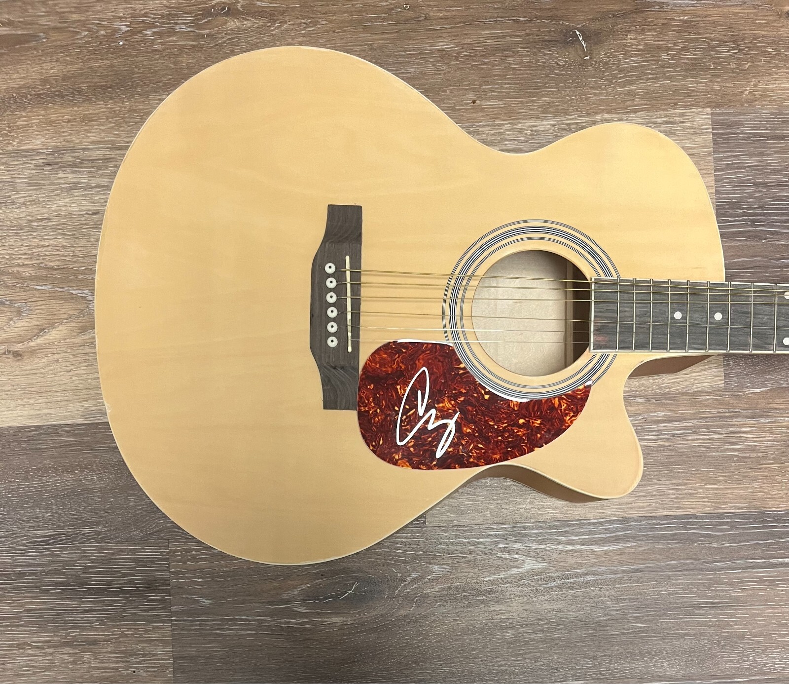 * CORY ASBURY * signed acoustic guitar * TO LOVE A FOOL * 1