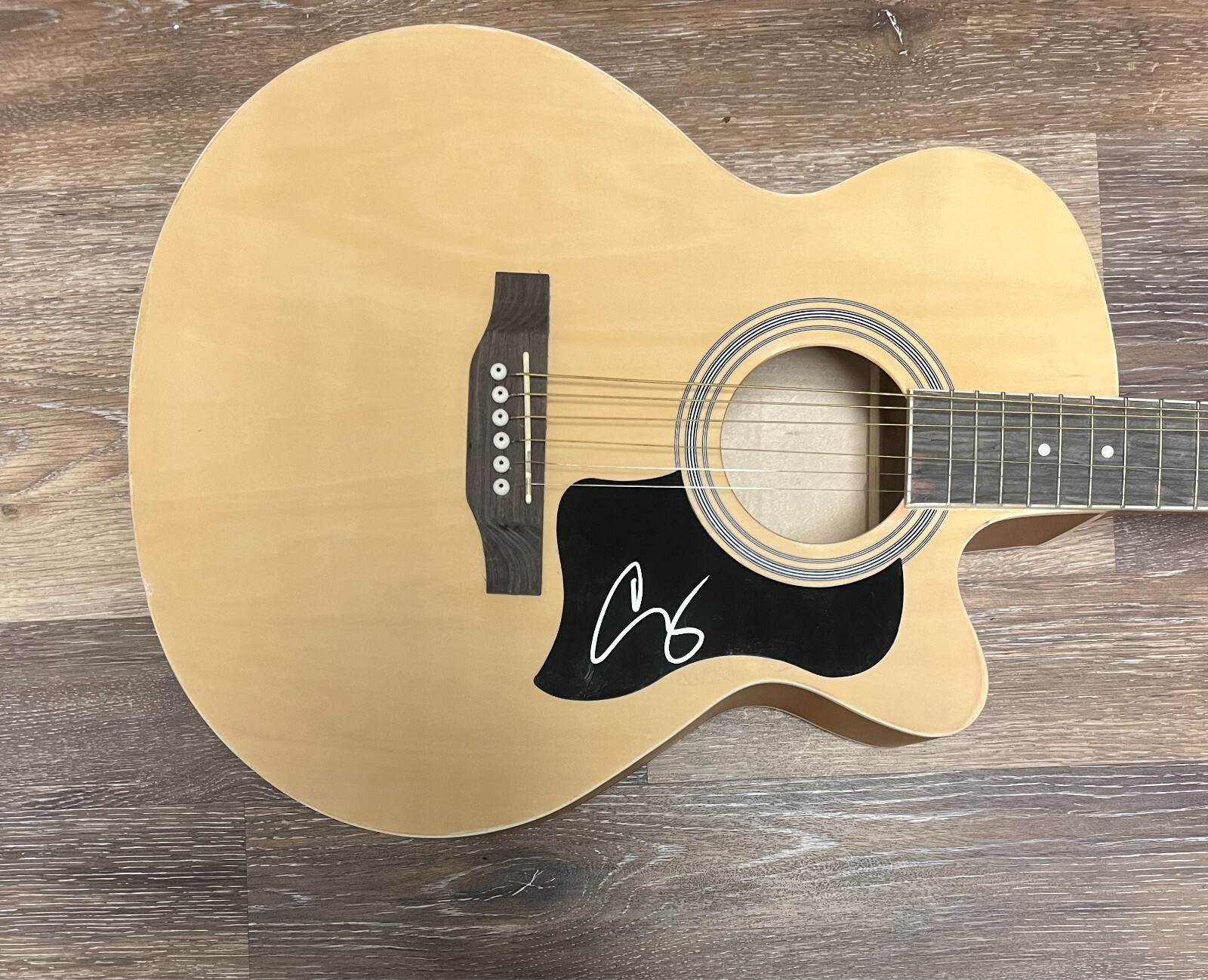 * CORY ASBURY * signed acoustic guitar * TO LOVE A FOOL * 2