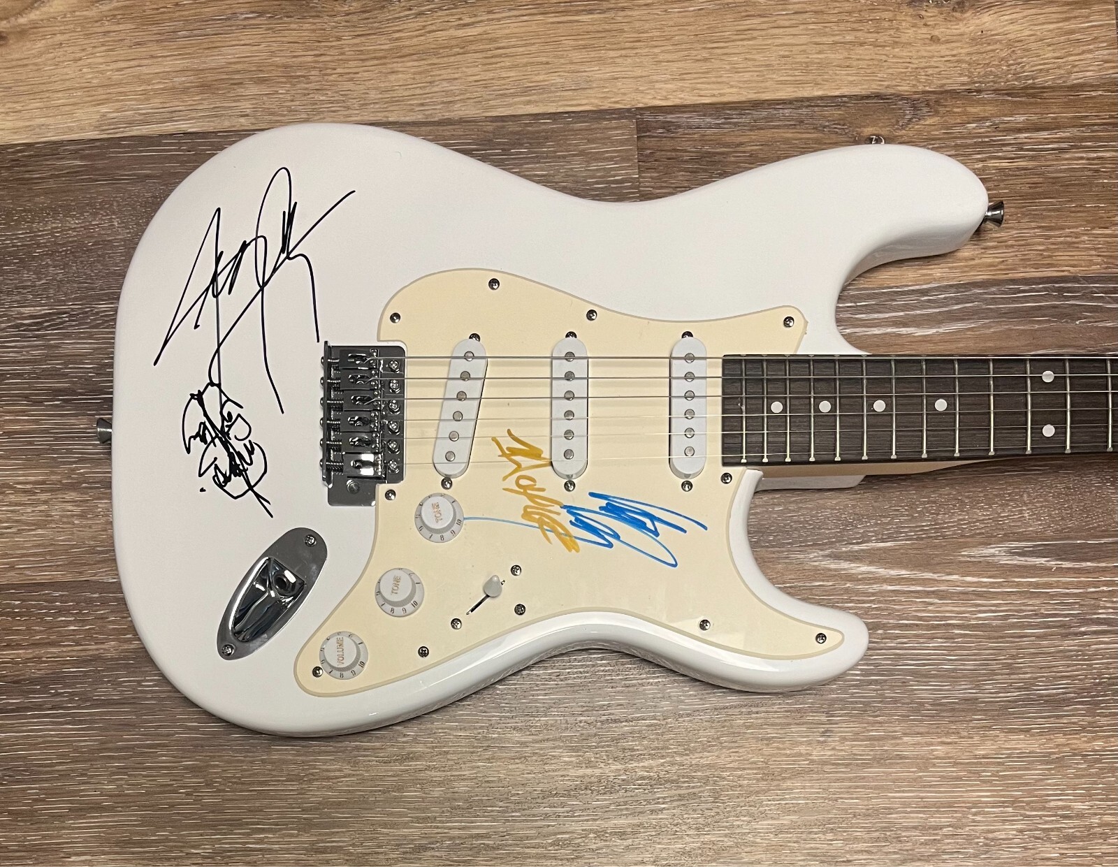 * MISFITS * signed electric guitar * GLENN DANZIG, DOYLE & JERRY ONLY * SKETCH *