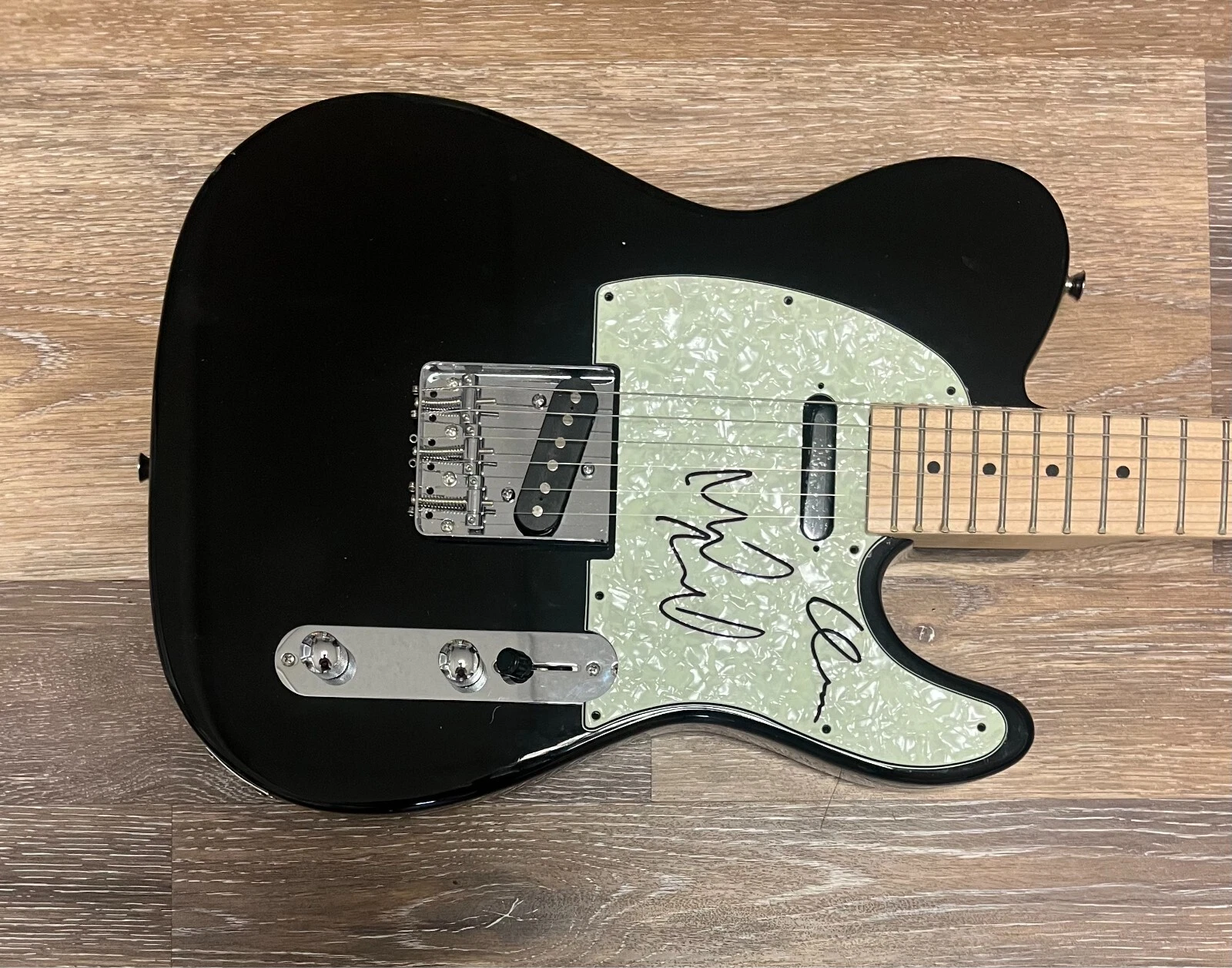 * PEARL JAM * signed electric guitar * MIKE MCCREADY & DAVE KRUSEN * 4