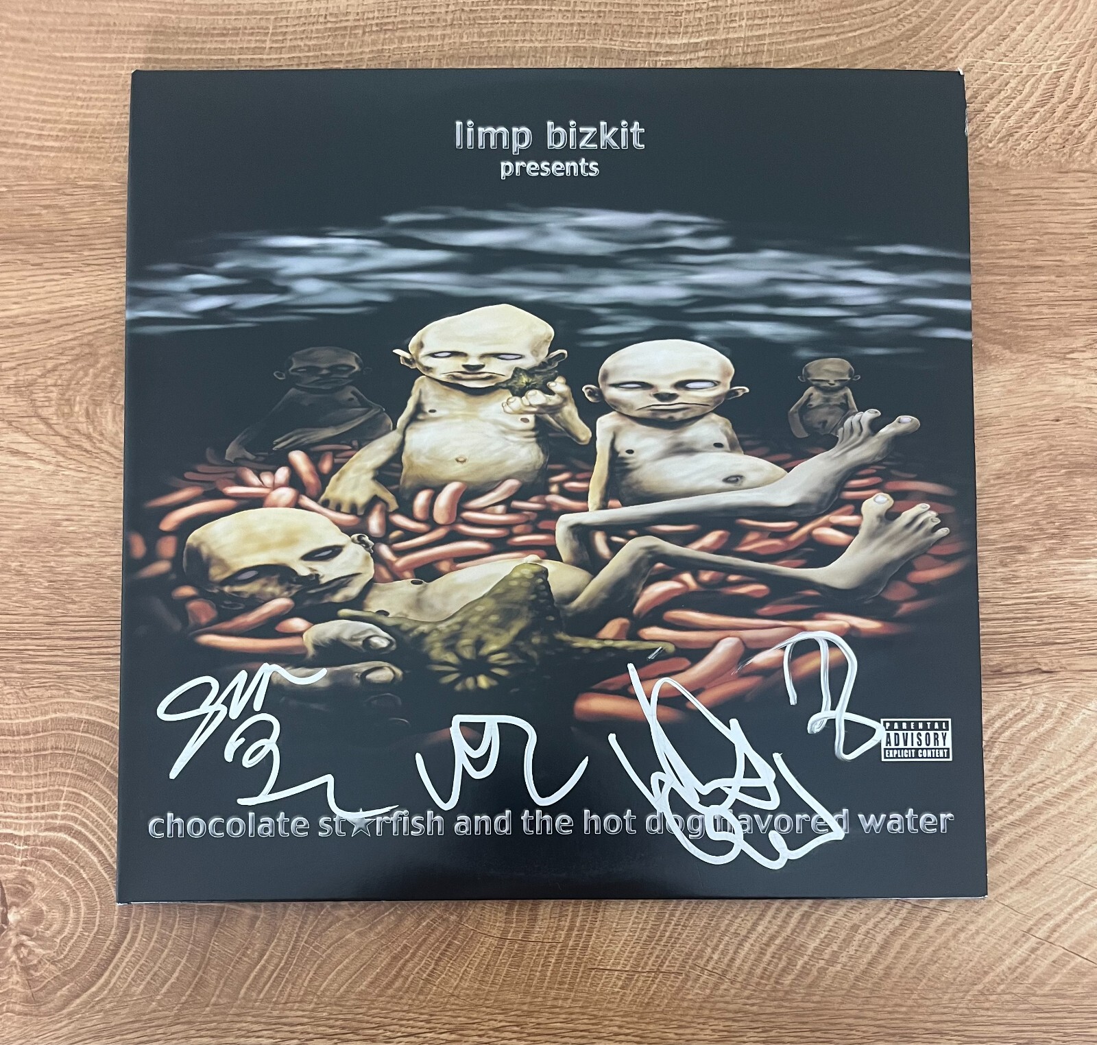 * LIMP BIZKIT * signed album * CHOCOLATE STARFISH AND HOT DOG FLAVORED WATER *