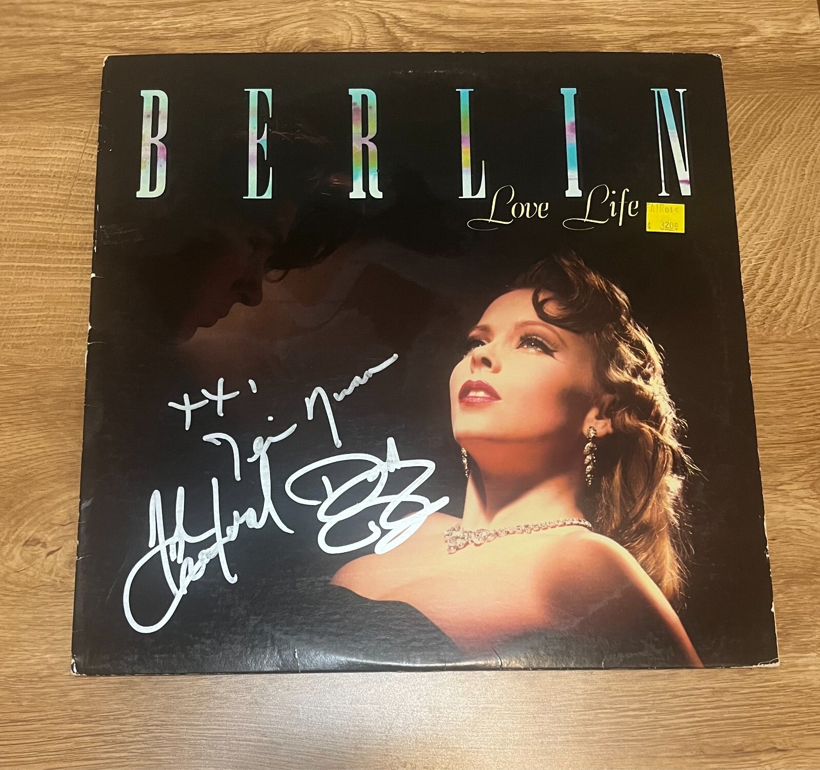 * BERLIN * signed album * LOVE LIFE * TERRI NUNN, JOHN CRAWFORD & DAVID DIAMOND