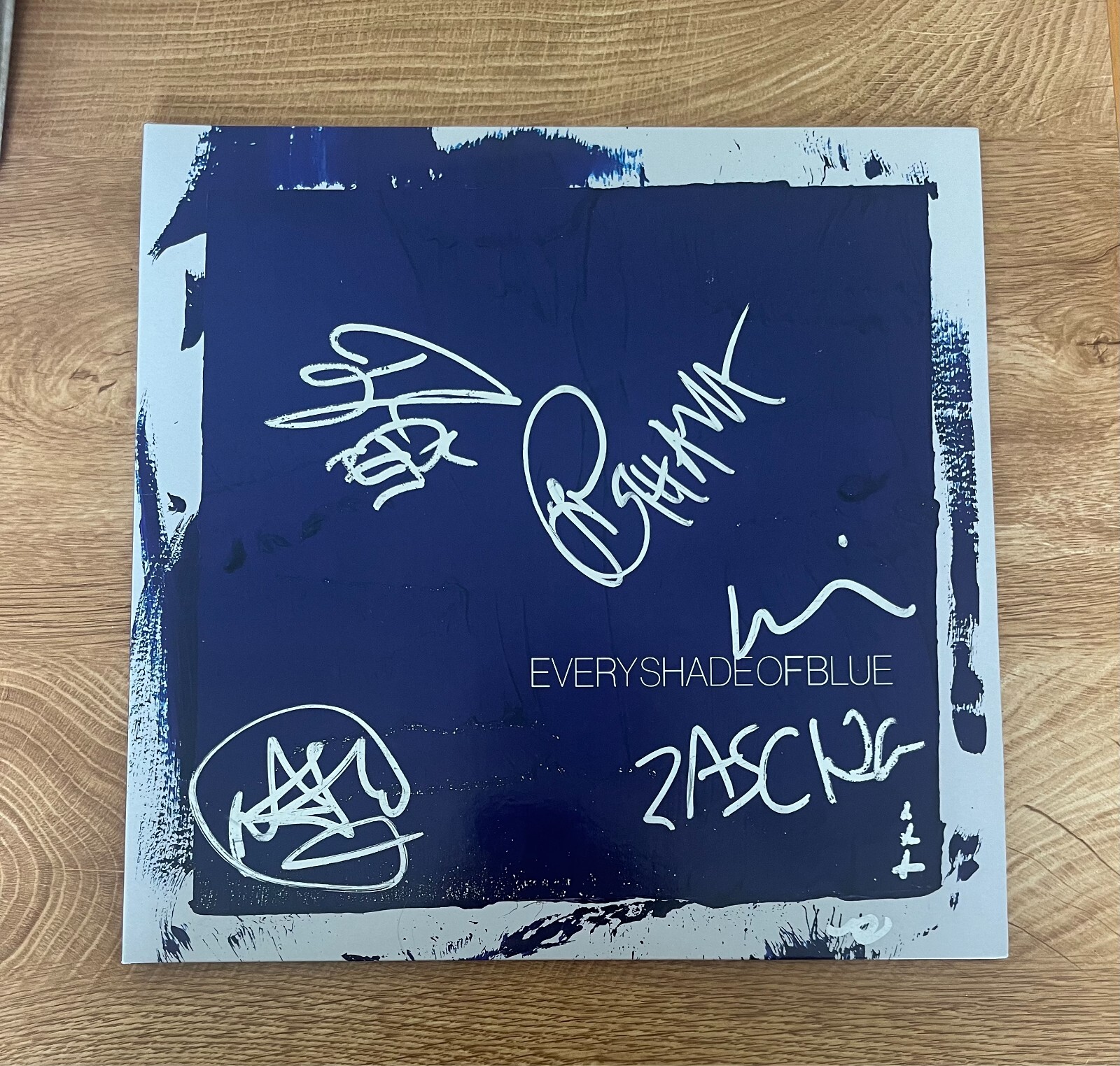 * THE HEAD AND THE HEART * signed vinyl album * EVERY SHADE OF BLUE * 1