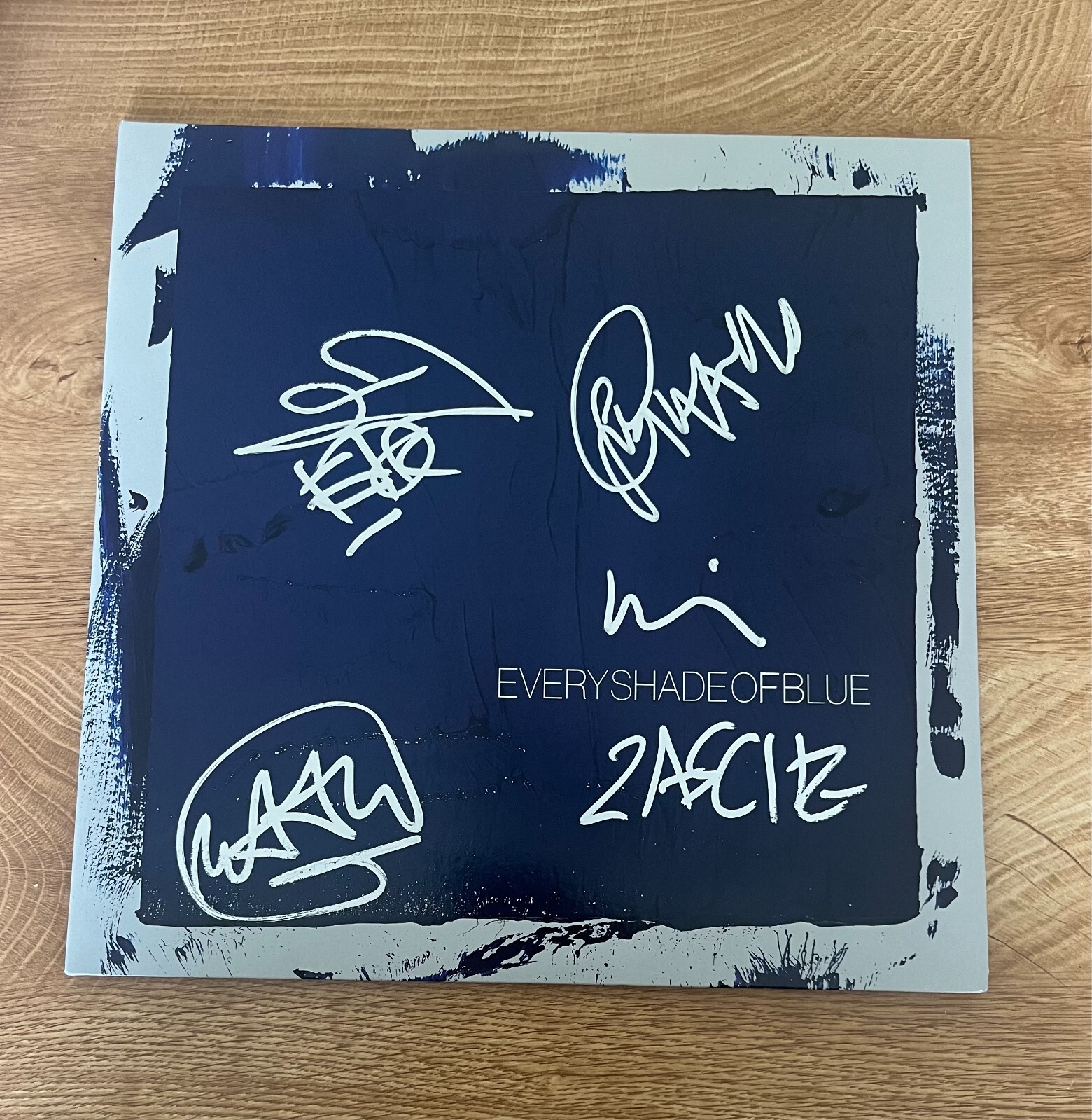 * THE HEAD AND THE HEART * signed vinyl album * EVERY SHADE OF BLUE * 2