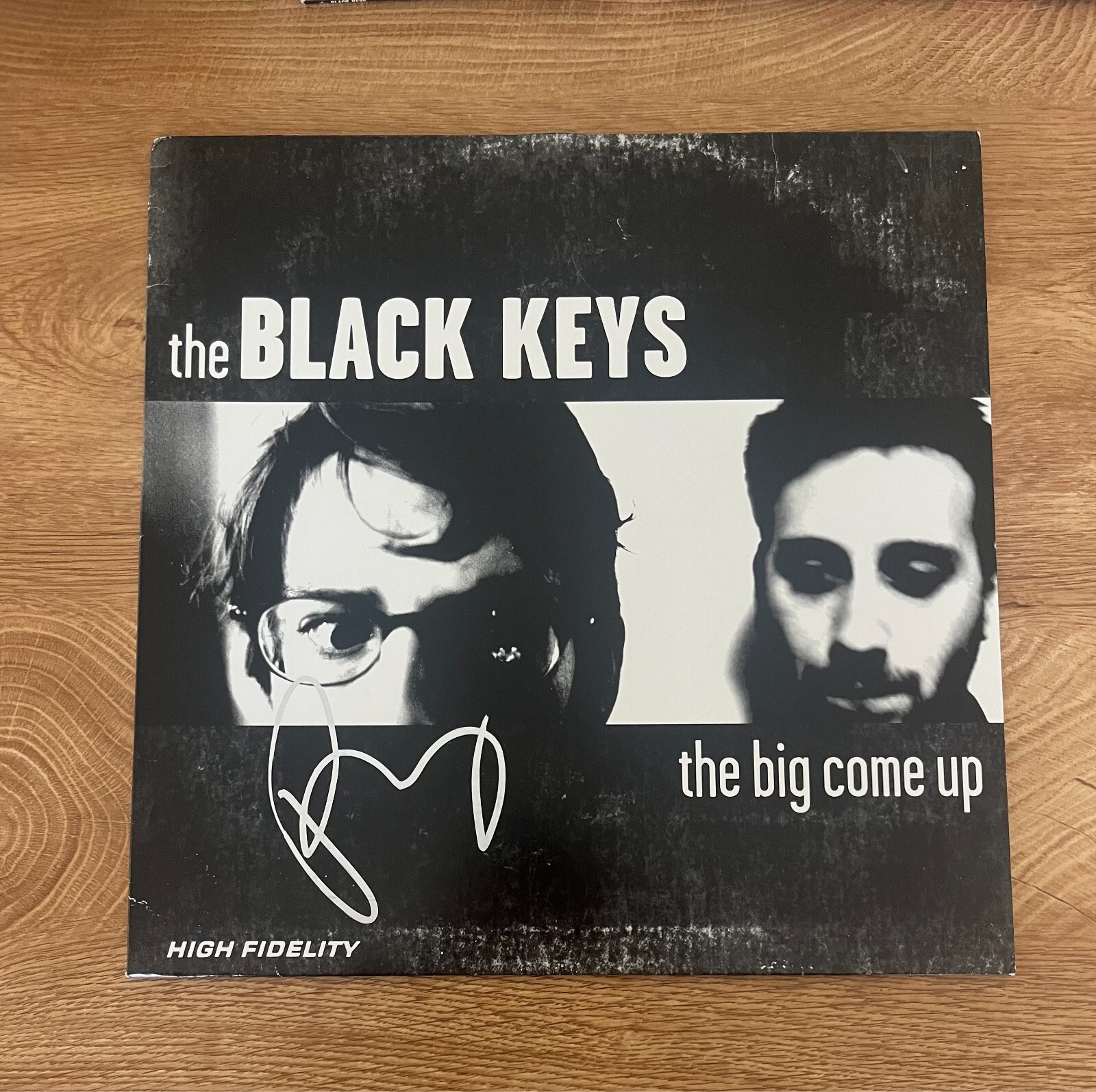 * THE BLACK KEYS * signed vinyl album * THE BIG COME UP * PATRICK CARNEY * 1