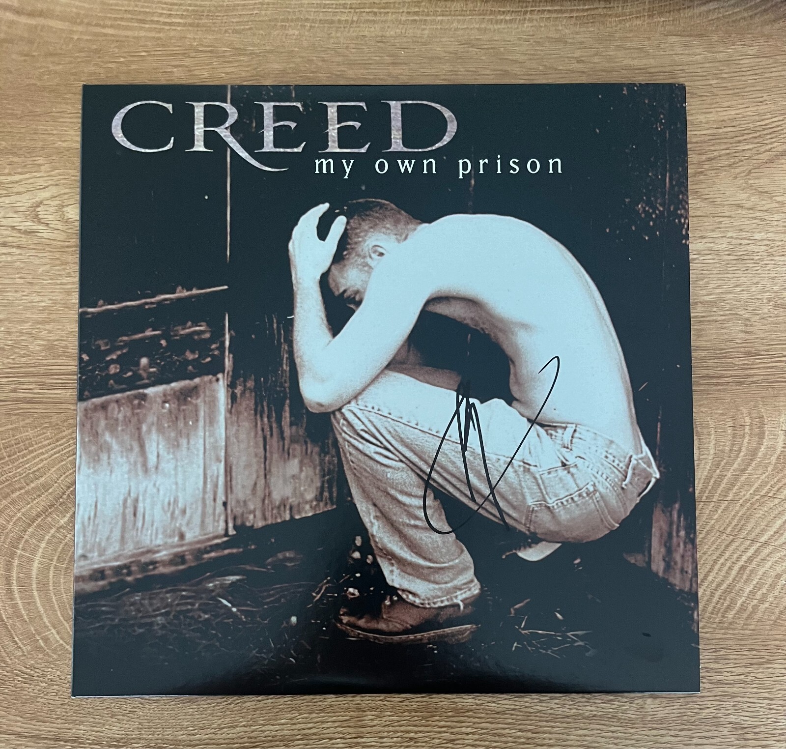 * SCOTT STAPP * signed vinyl album * CREED * MY OWN PRISON * 2