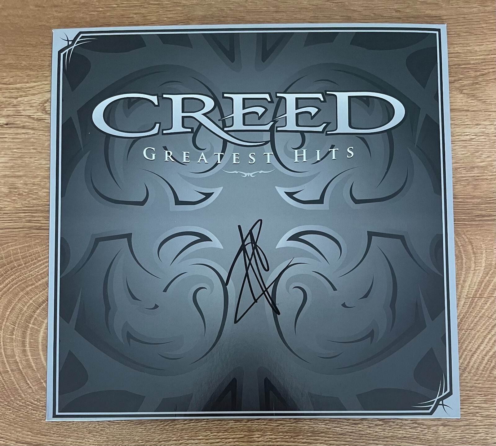 * SCOTT STAPP * signed vinyl album * CREED * GREATEST HITS * 1