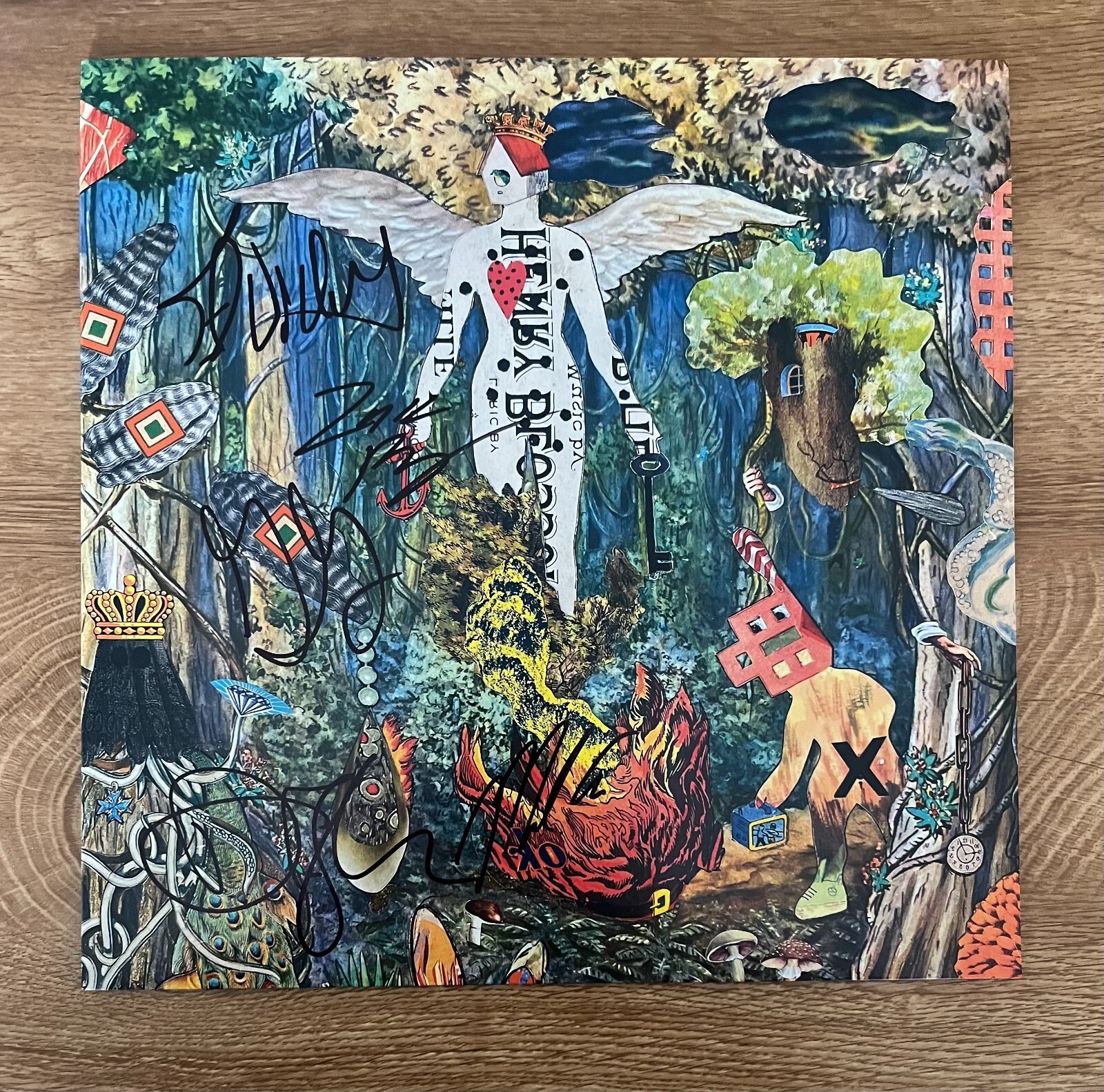 * THE REVIVALISTS * signed vinyl album * POUR IT OUT * DAVID SHAW * 2