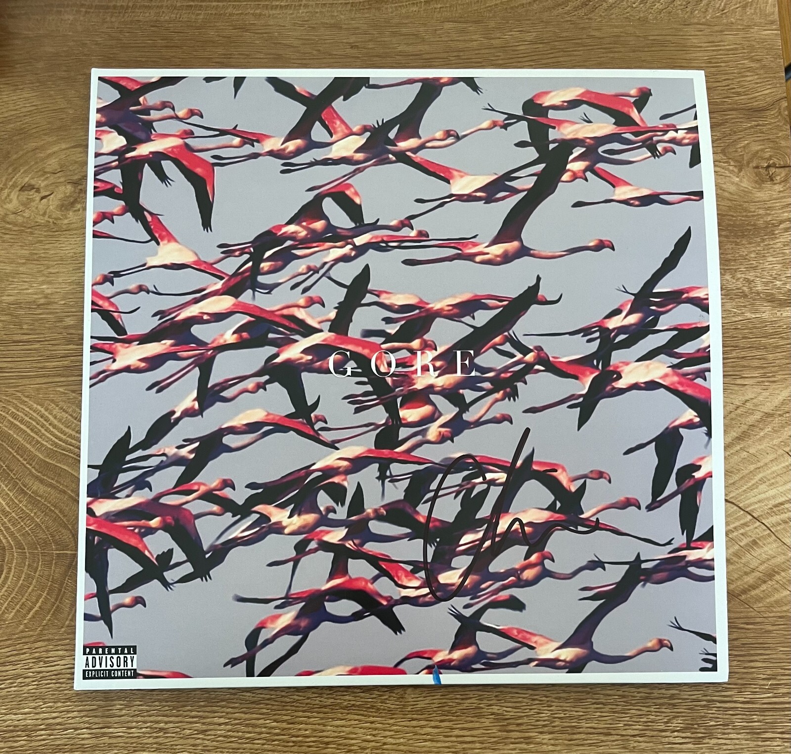 * CHINO MORENO * signed vinyl album * DEFTONES * GORE * 1