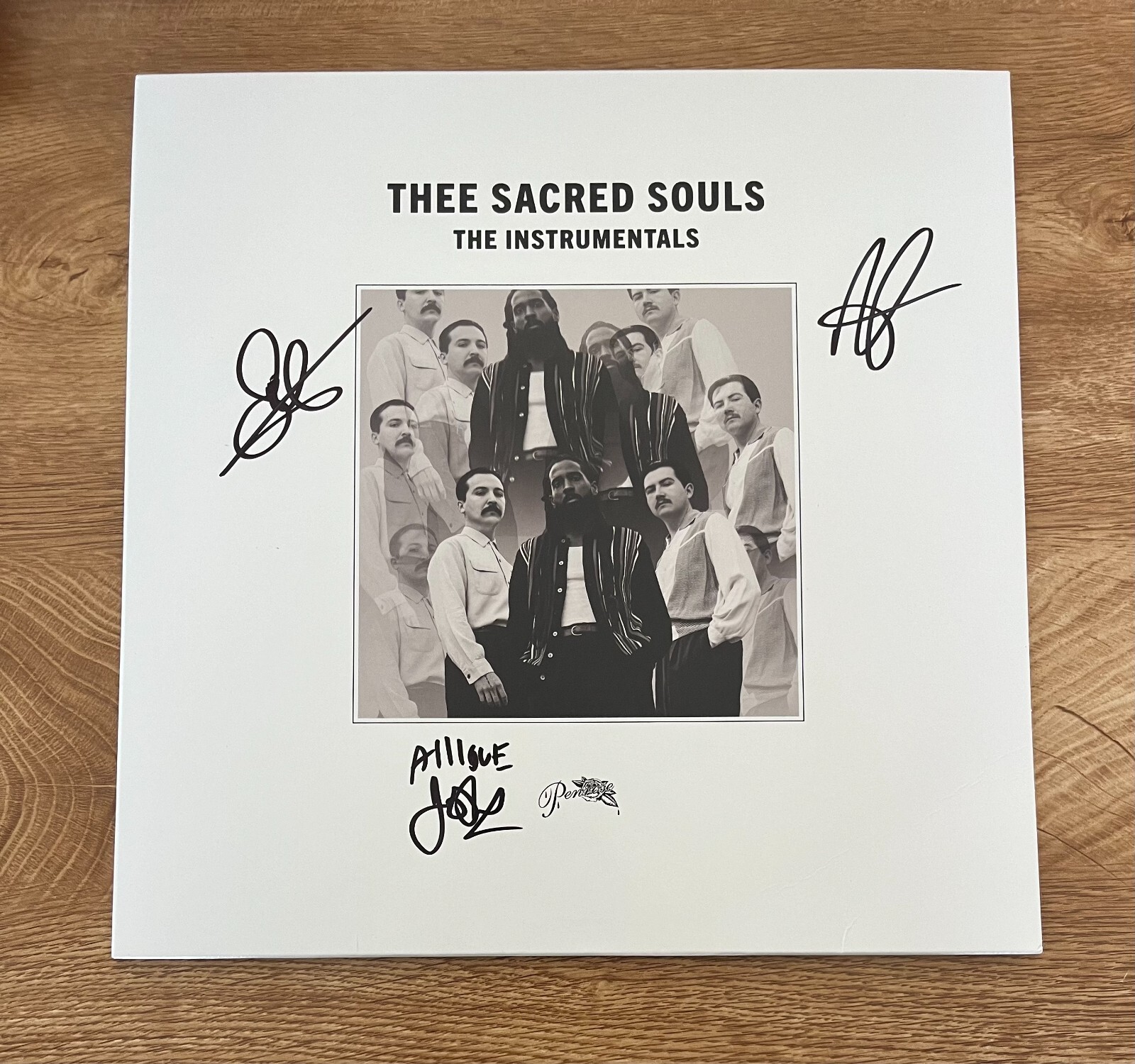 * THEE SACRED SOULS * signed vinyl album * JOSH LANE, ALEX GARCIA & SAL SAMANO *