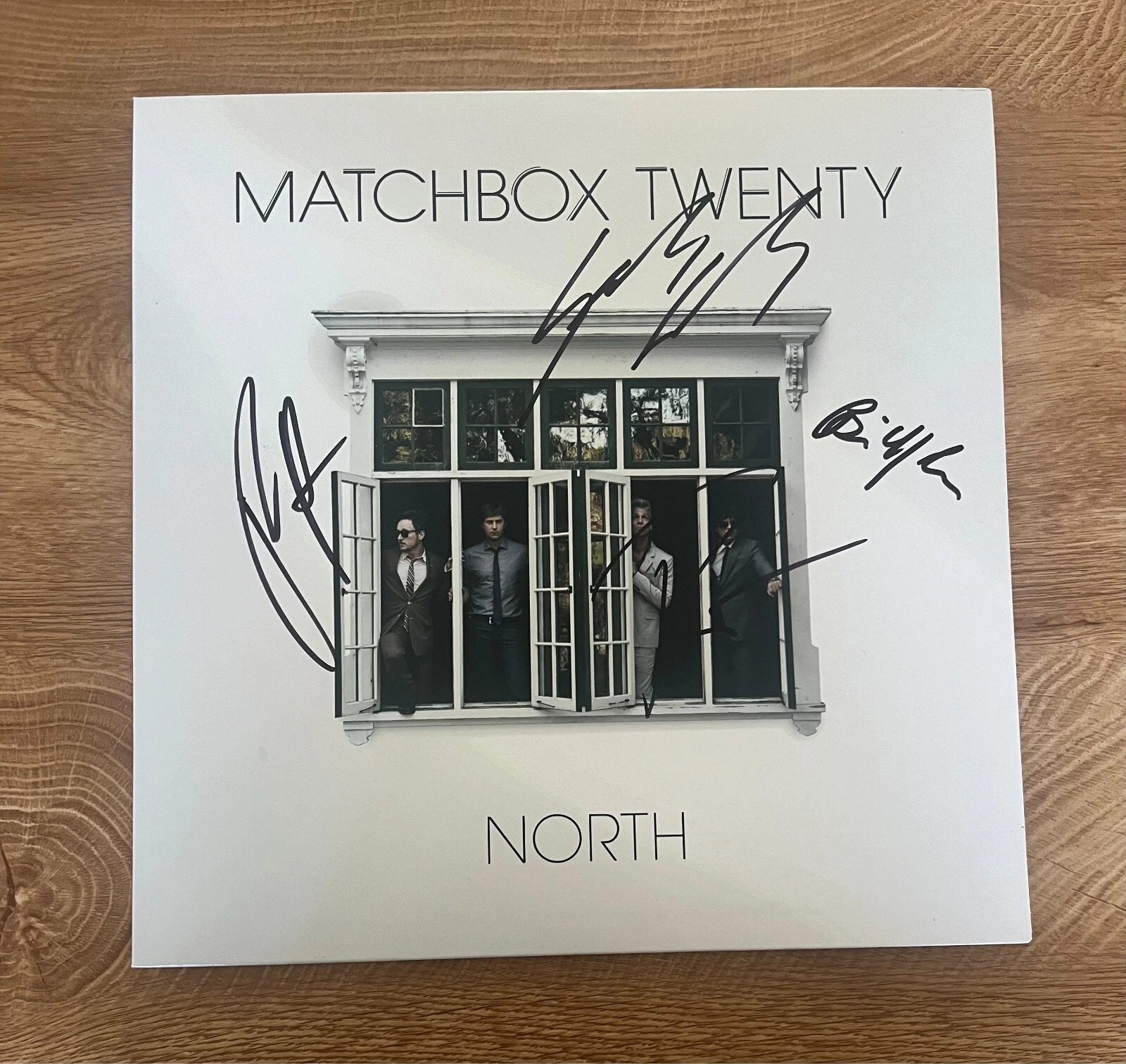 * MATCHBOX TWENTY 20 * signed vinyl album * NORTH * ROB THOMAS *