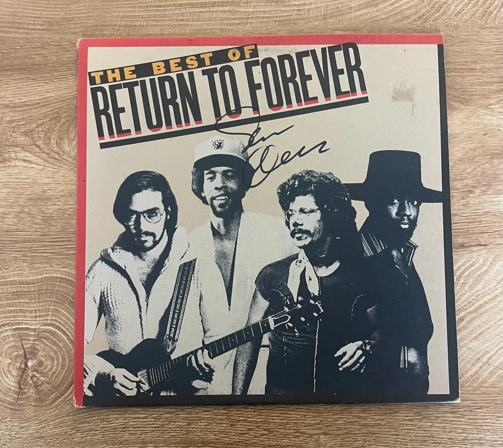 * STANLEY CLARKE * signed vinyl album * RETURN TO FOREVER * 1