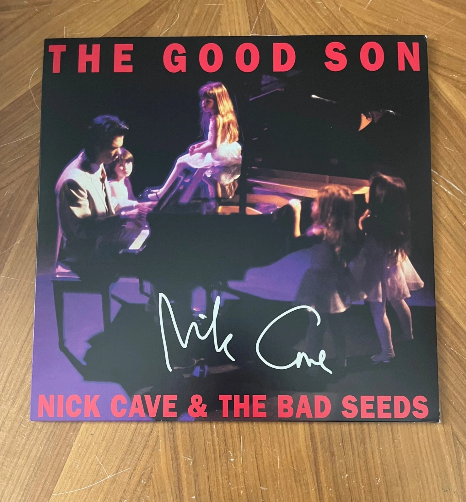* NICK CAVE * signed album * & THE BAD SEEDS * THE GOOD SON * 1