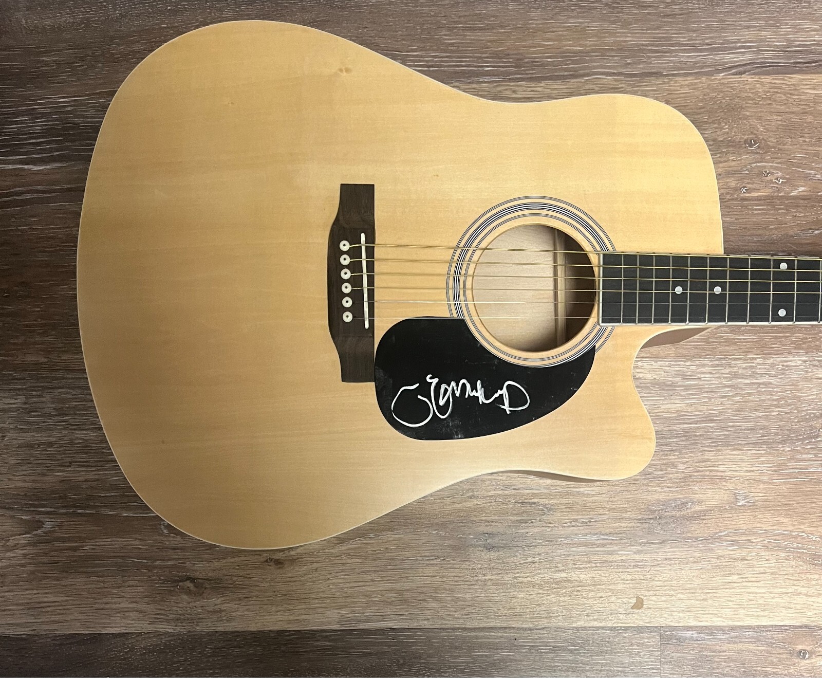 * JOHN MELLENCAMP * signed acoustic guitar * JACK & DIANE * COUGAR * 1