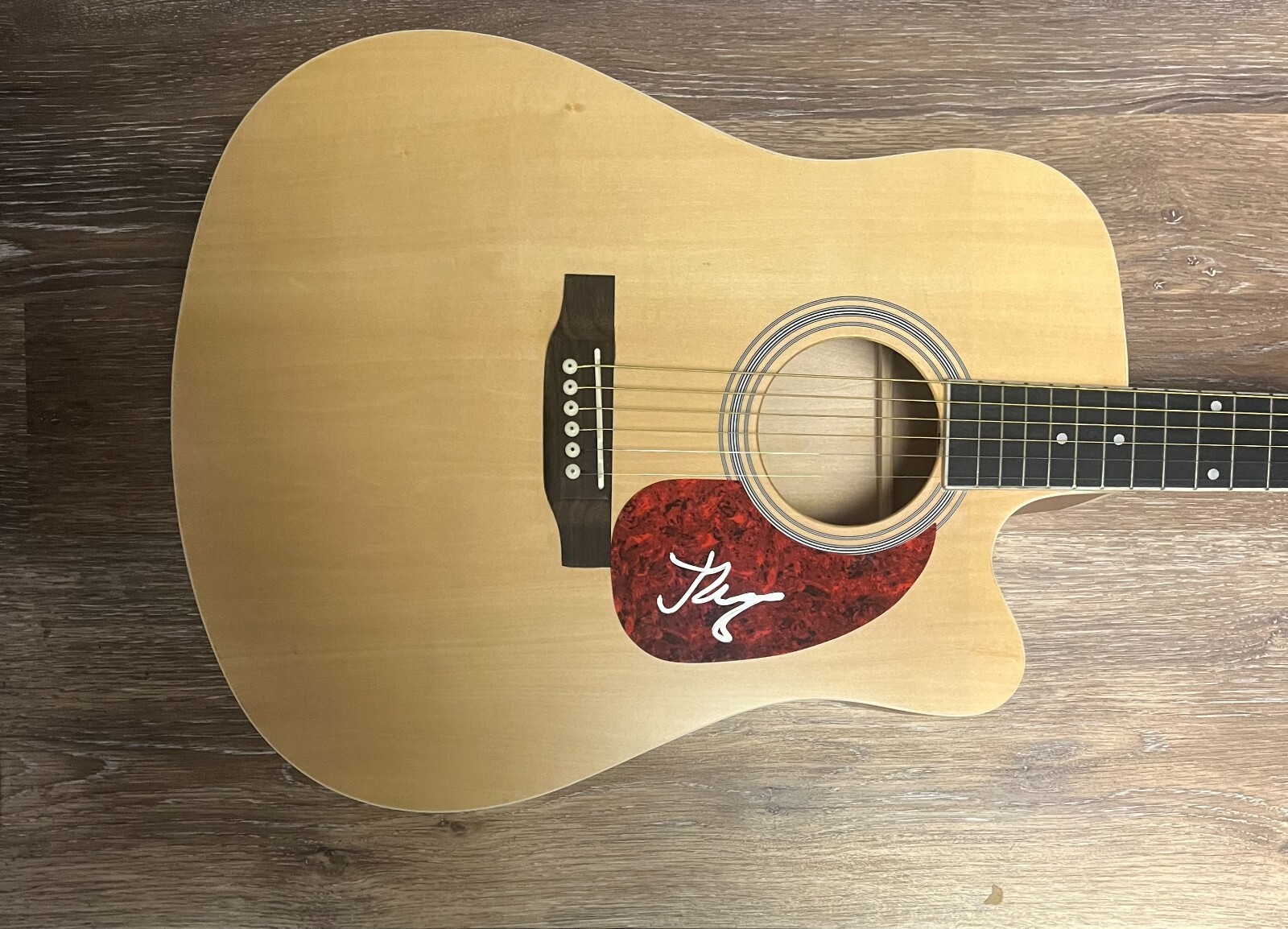 * JOHN MELLENCAMP * signed acoustic guitar * JACK & DIANE * COUGAR * 2