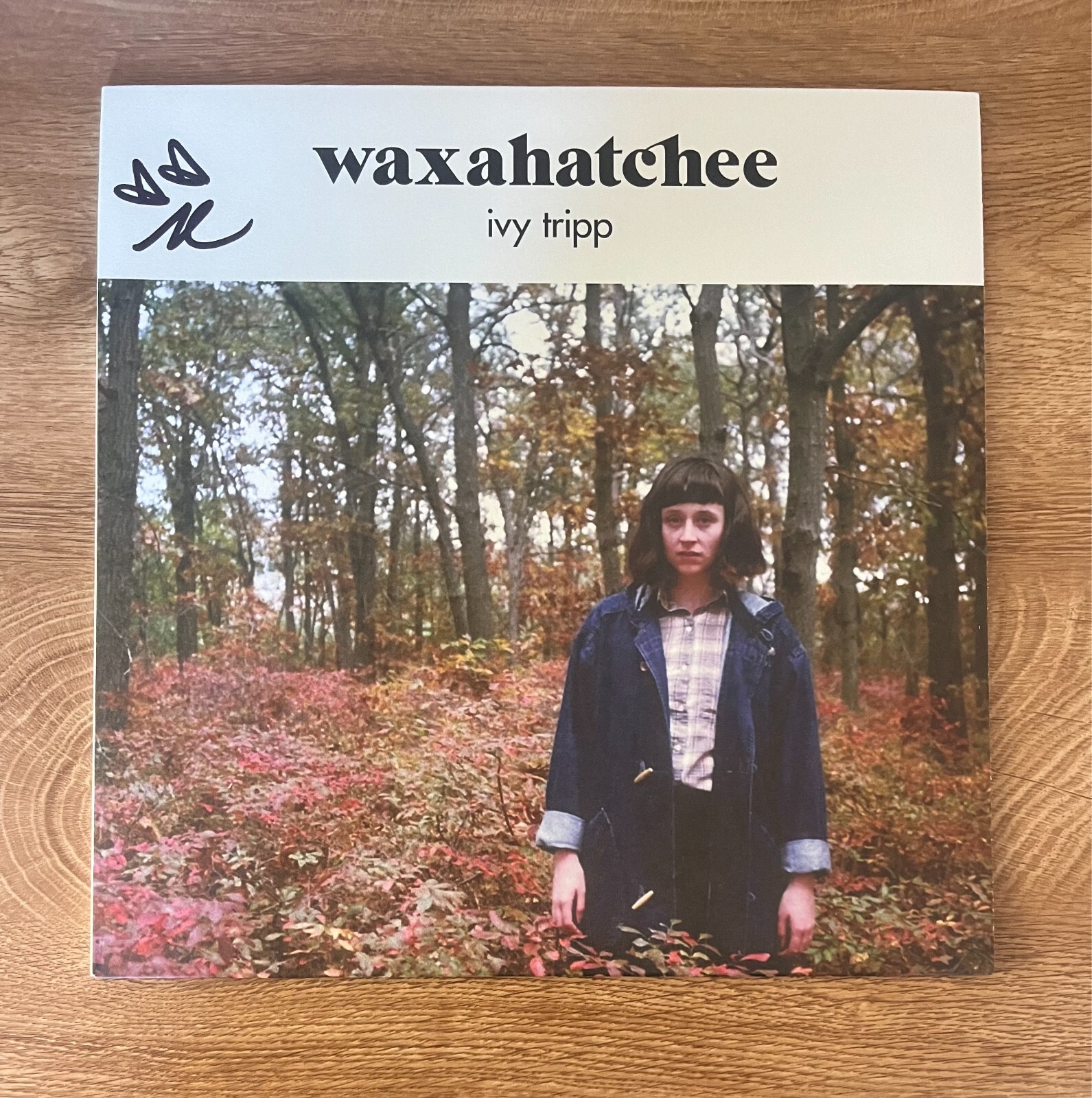 * WAXAHATCHEE * signed vinyl album * IVY TRIPP * KATHRYN CRUTCHFIELD * 1