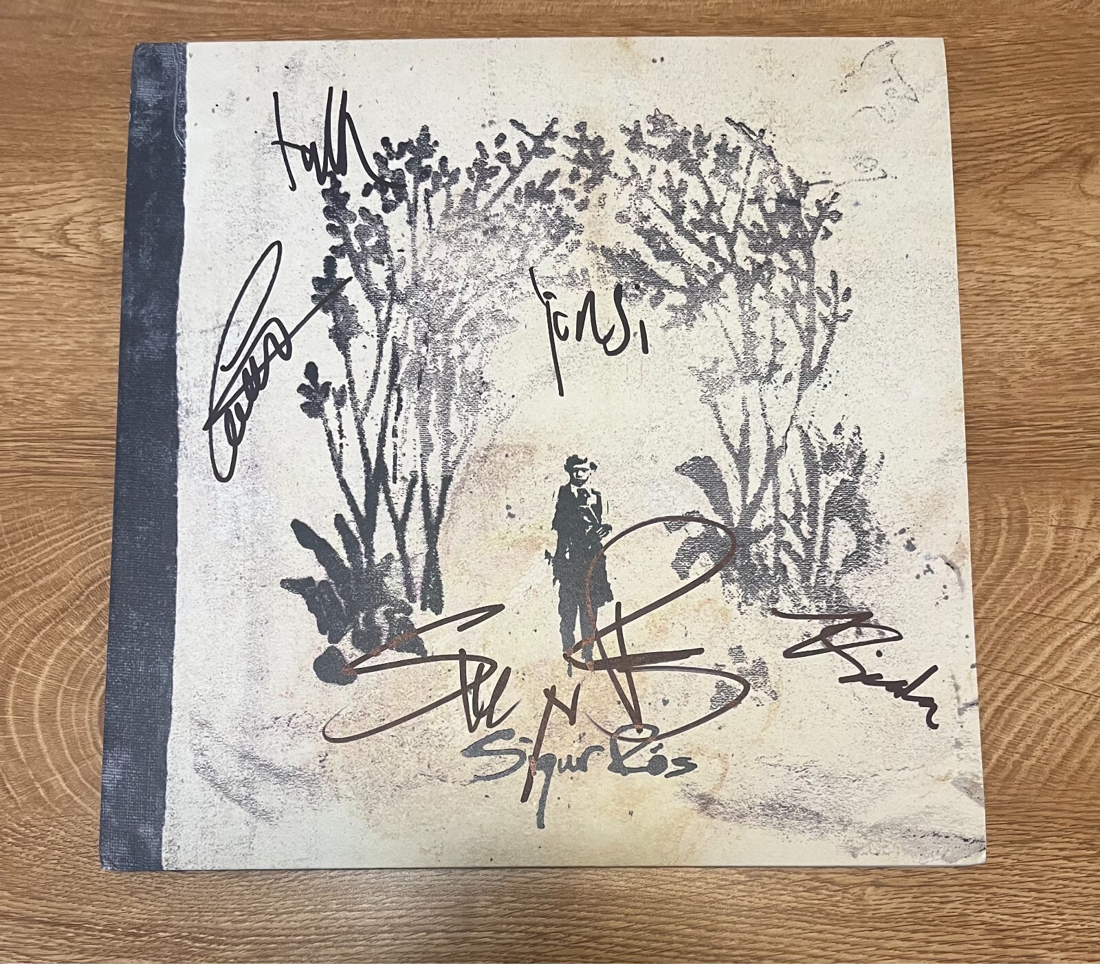 * SIGUR ROS * signed vinyl album * TAKK * JONSI, GEORG & KJARTAN *