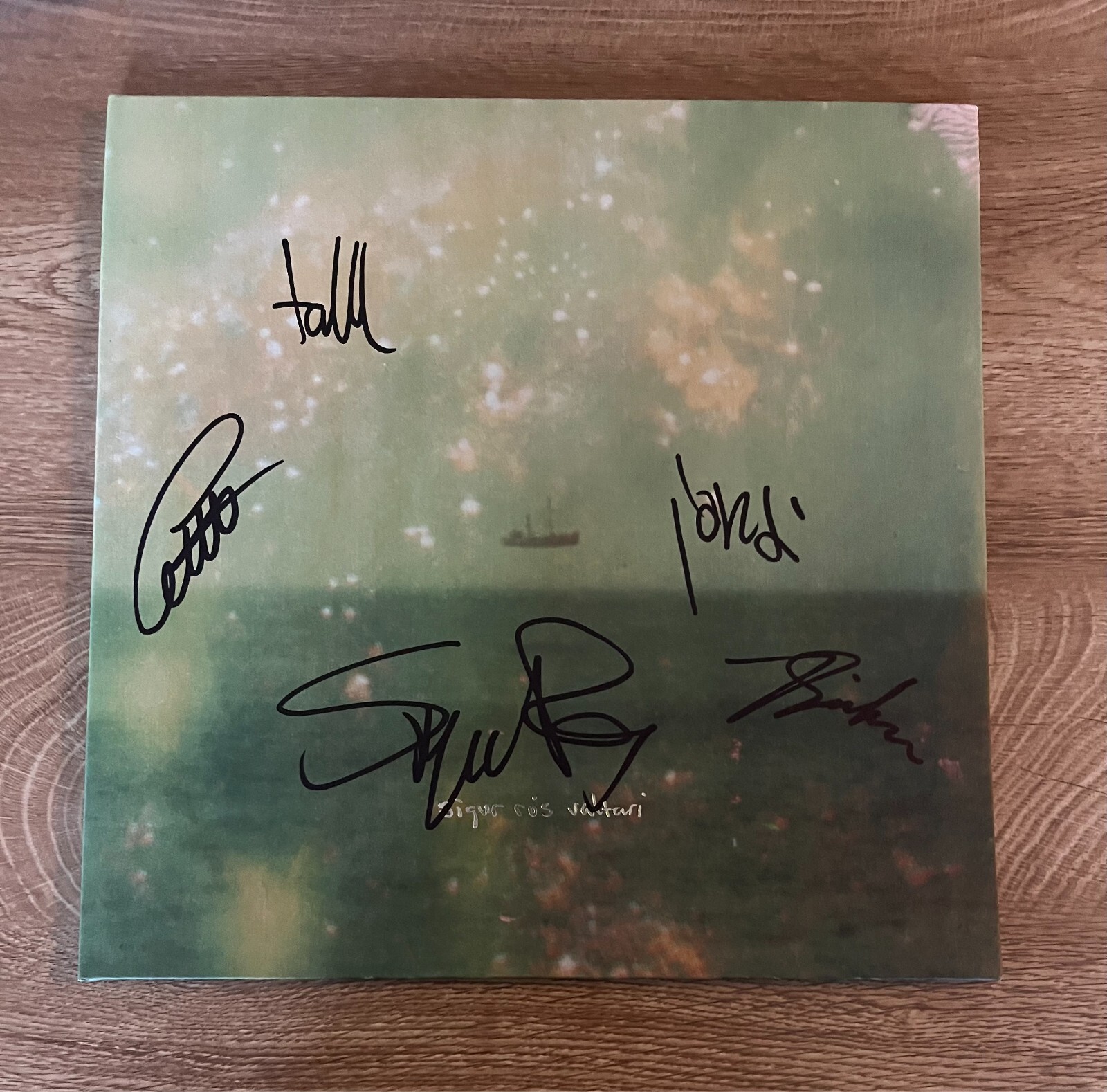 * SIGUR ROS * signed vinyl album * VALTARI * JONSI, GEORG & KJARTAN *