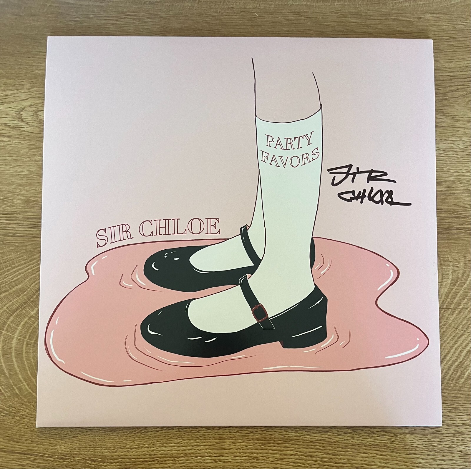 *  SIR CHLOE * signed vinyl album * PARTY FAVORS * DANA FOOTE * 1