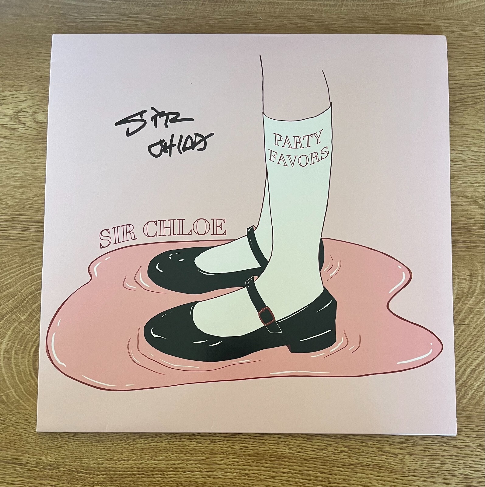 *  SIR CHLOE * signed vinyl album * PARTY FAVORS * DANA FOOTE * 2