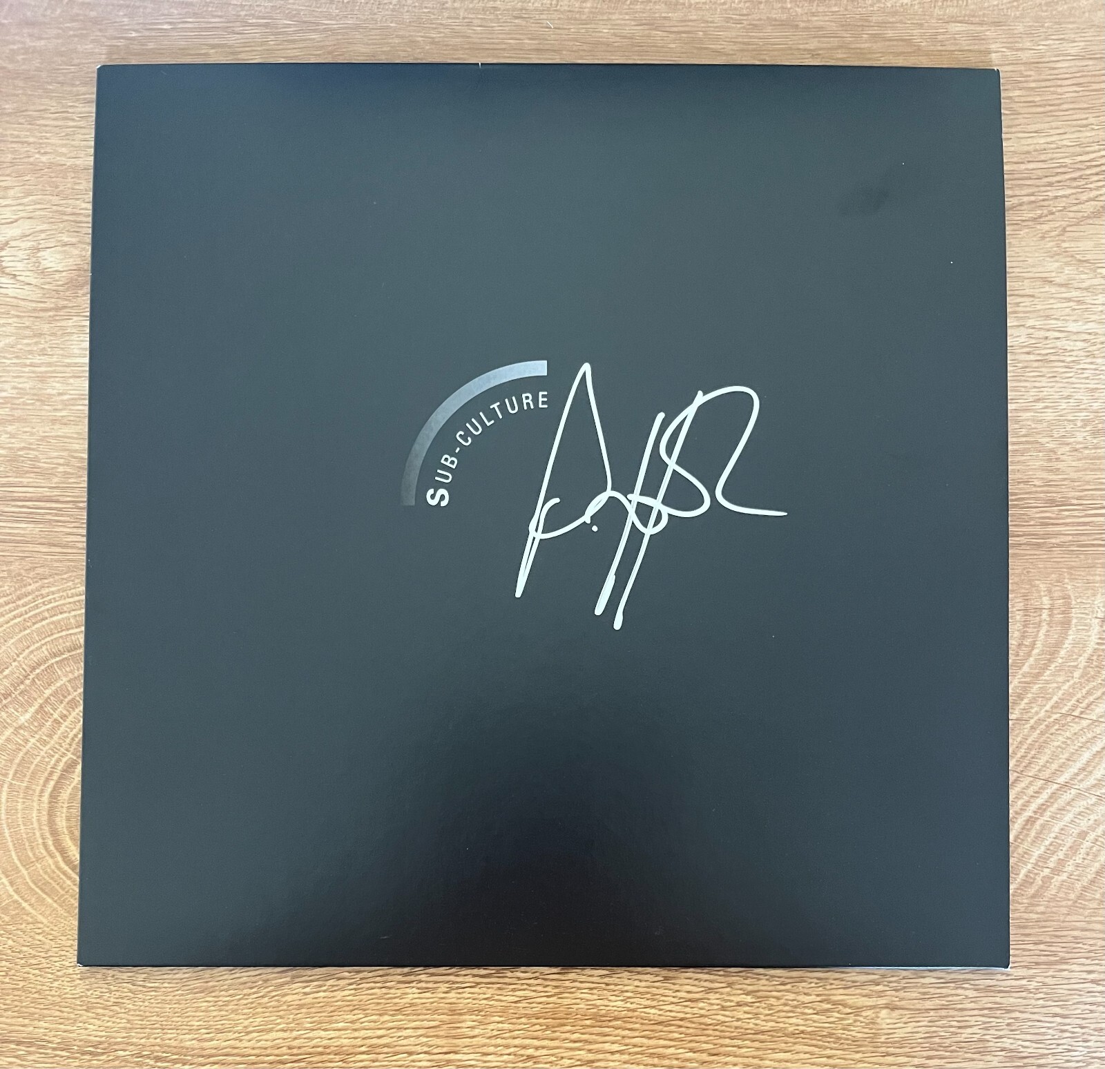 * PETER HOOK * signed album * NEW ORDER * SUB- CULTURE * 1