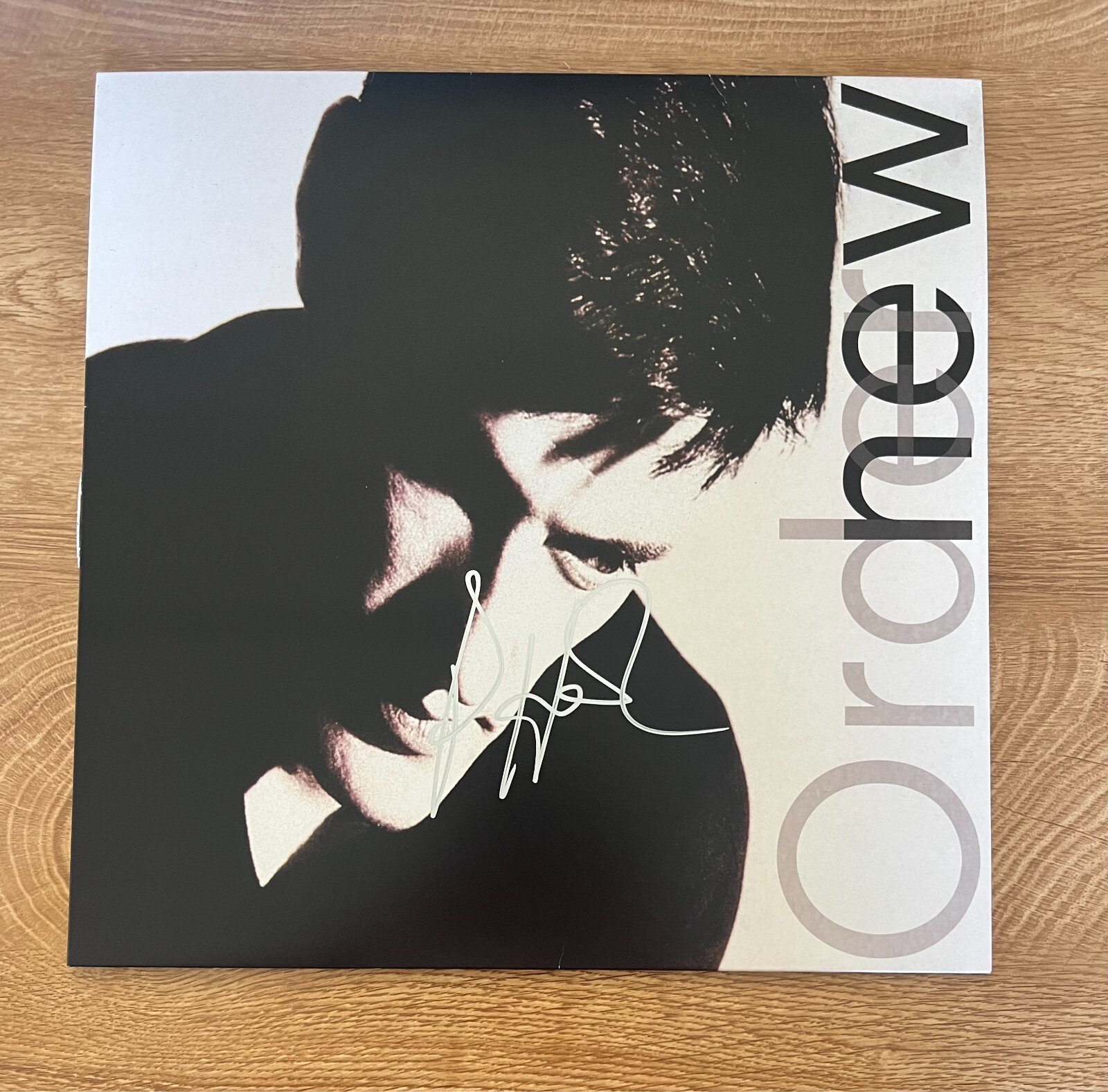 * PETER HOOK * signed album * NEW ORDER * LOW LIFE * 1