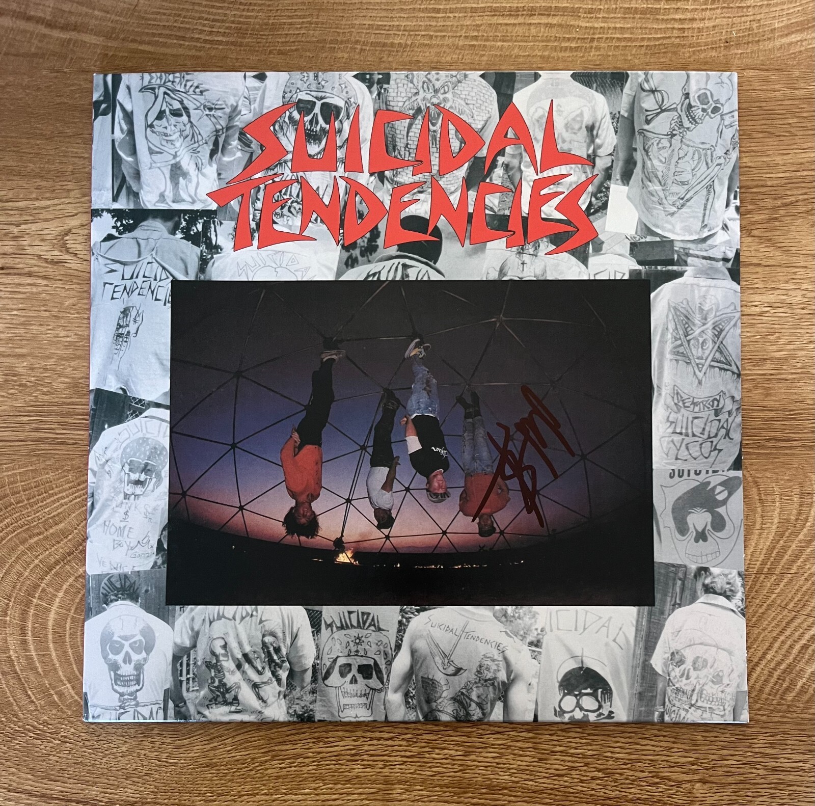 * MIKE MUIR * signed album * SUICIDAL TENDENCIES * 1