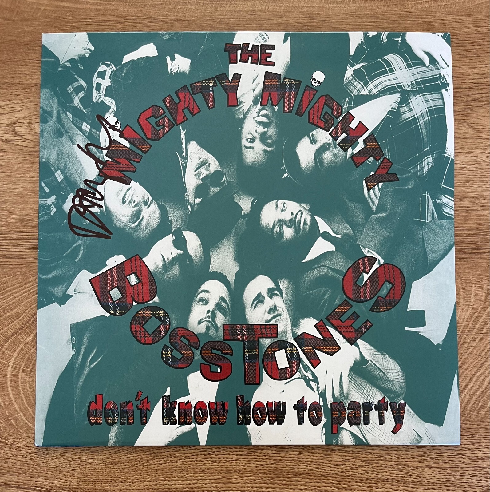 * DICKY BARRETT * signed album * THE MIGHTY MIGHTY BOSSTONES * DONT KNOW HOW TO