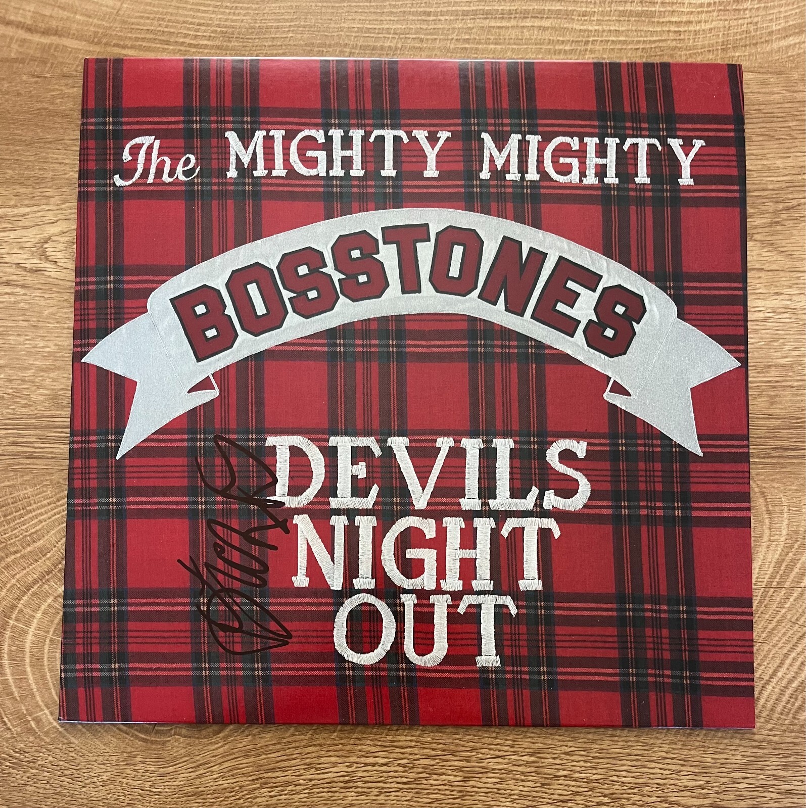 * DICKY BARRETT * signed album * THE MIGHTY MIGHTY BOSSTONES * DEVILS NIGHT OUT
