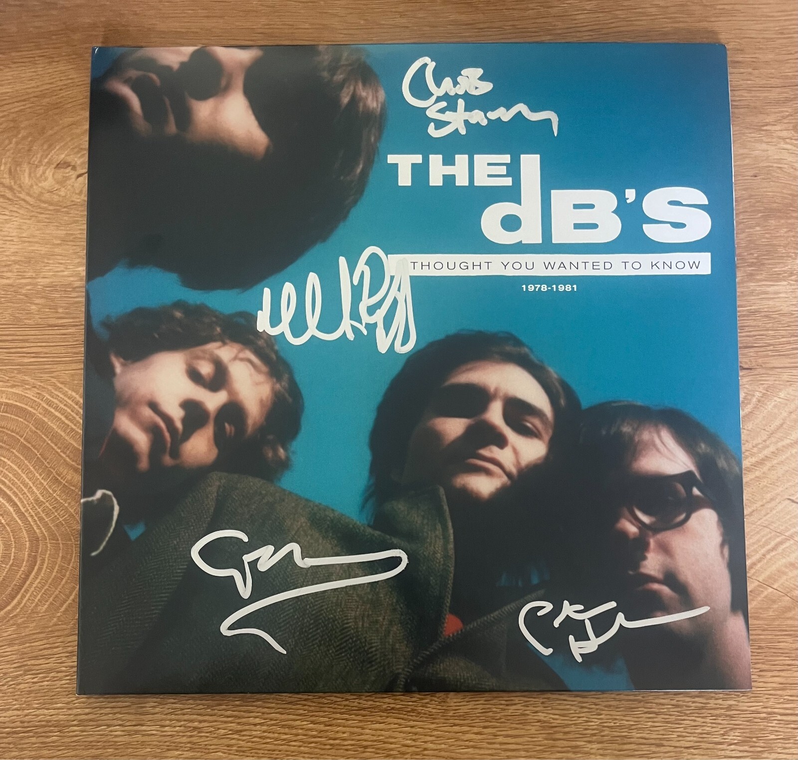 * THE DB's * signed vinyl album * THOUGHT YOU WANTED TO KNOW 1978-1981 * 1