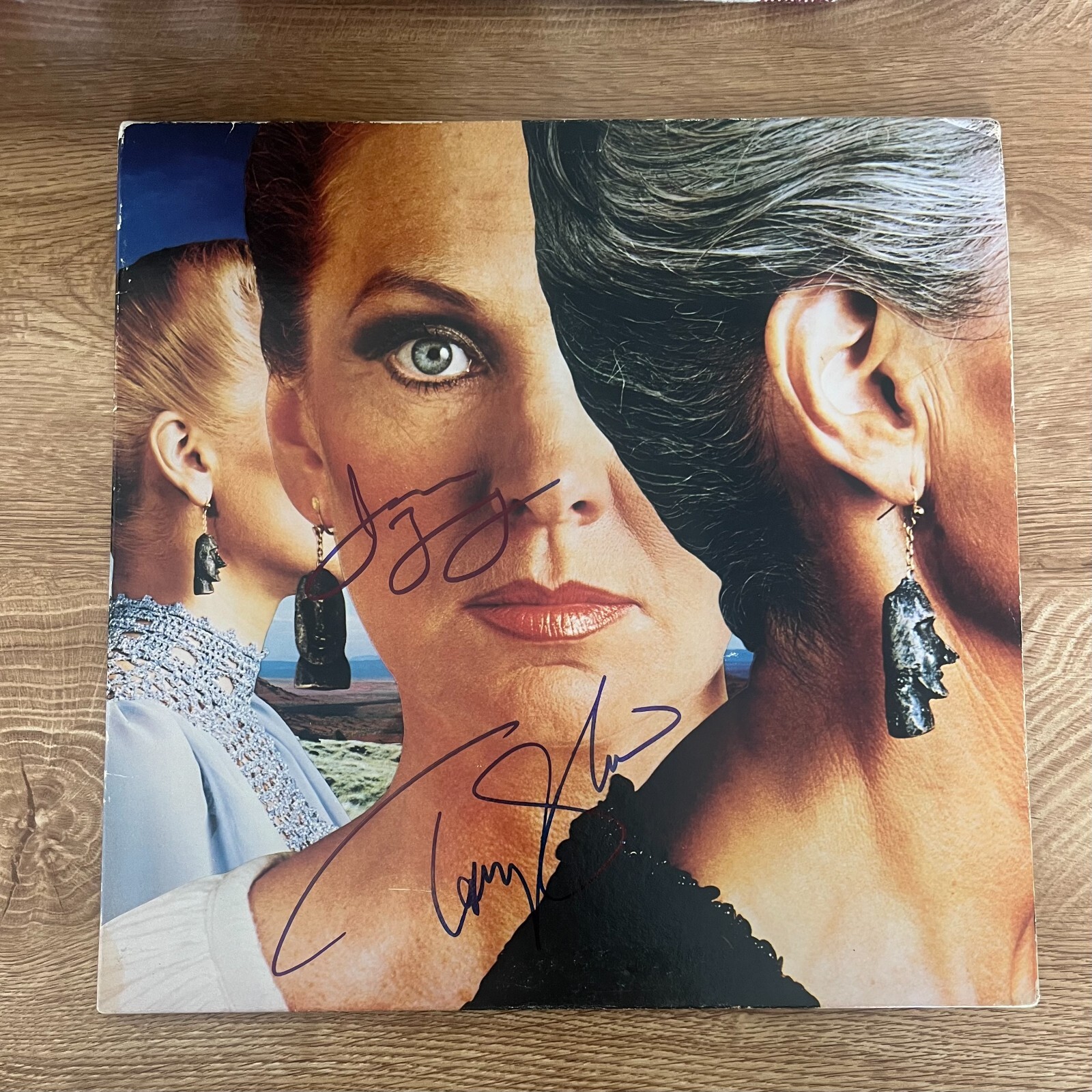 * STYX * signed album * PIECES OF EIGHT * JAMES YOUNG & TOMMY SHAW *