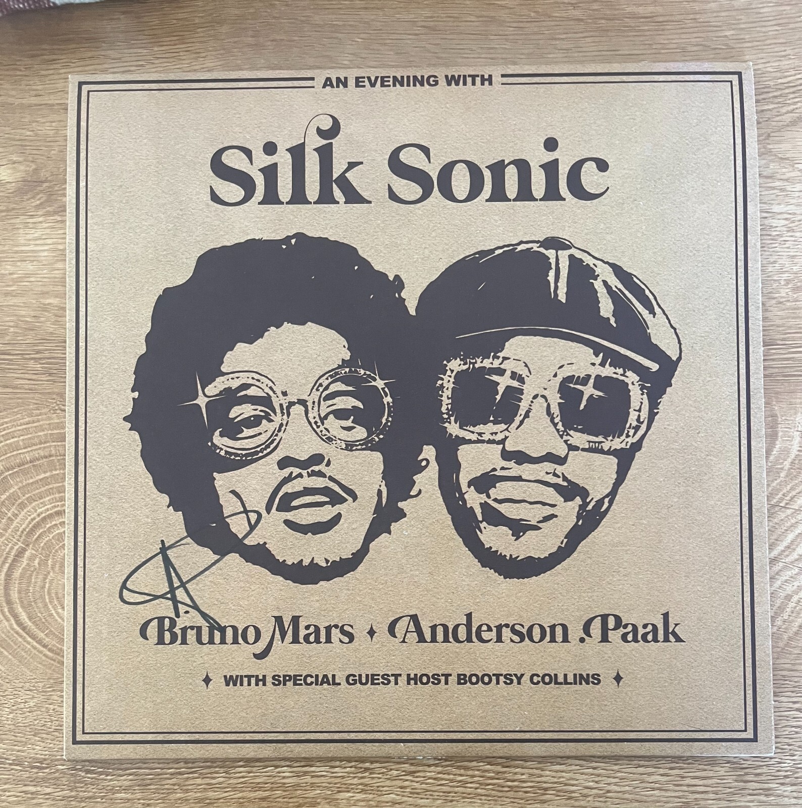 * ANDERSON .PAAK * signed vinyl album * SILK SONIC * ANDERSON PAAK * 1