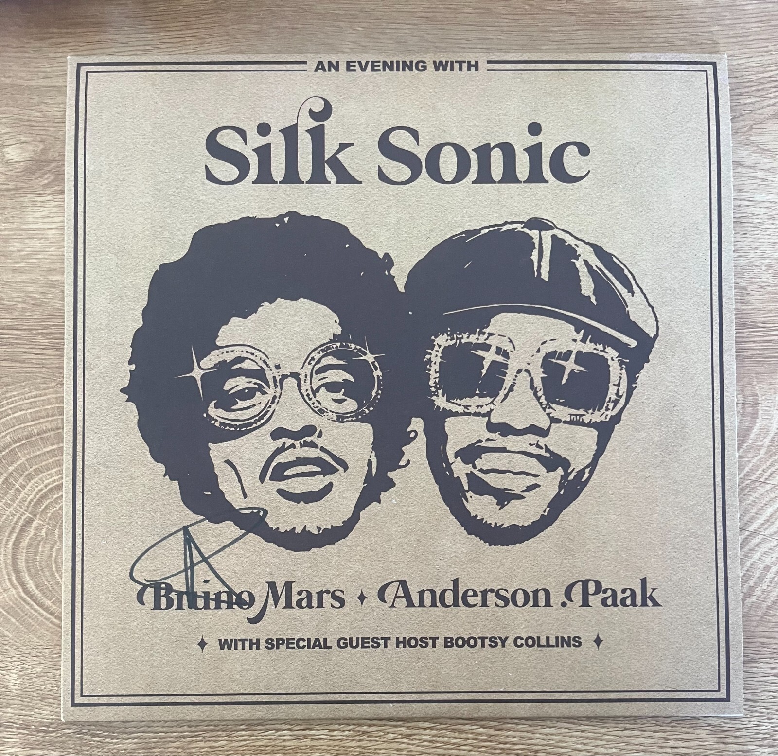 * ANDERSON .PAAK * signed vinyl album * SILK SONIC * ANDERSON PAAK * 2