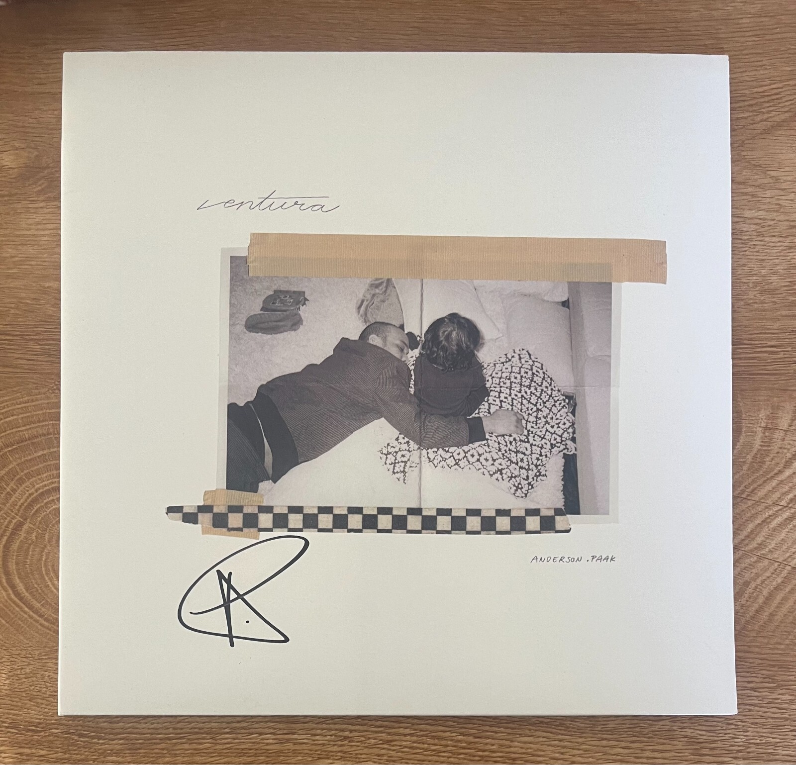 * ANDERSON .PAAK * signed vinyl album * VENTURA * ANDERSON PAAK * 1